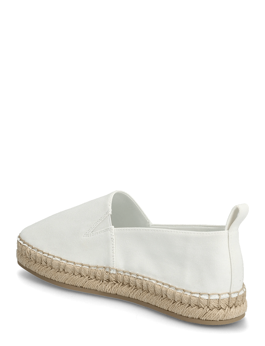 Calvin Klein - OBLIQUE ESPADRILLE CANVAS - espadrillos - off white - 2