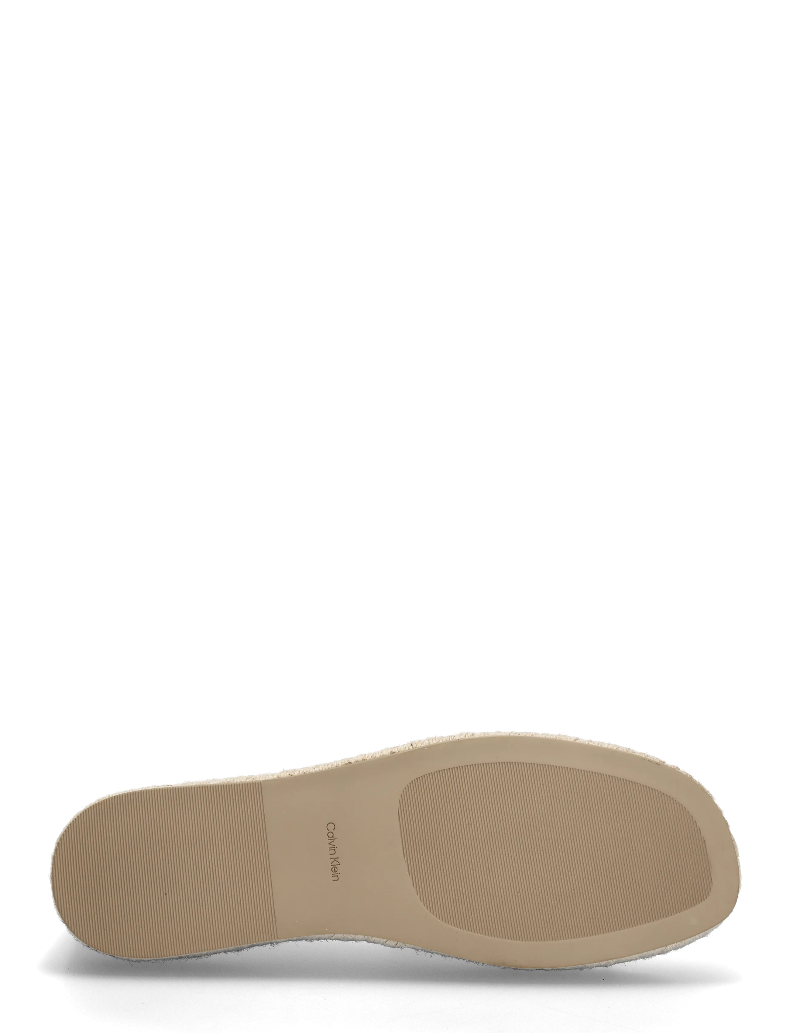 Calvin Klein - OBLIQUE ESPADRILLE CANVAS - espadrillos - off white - 4