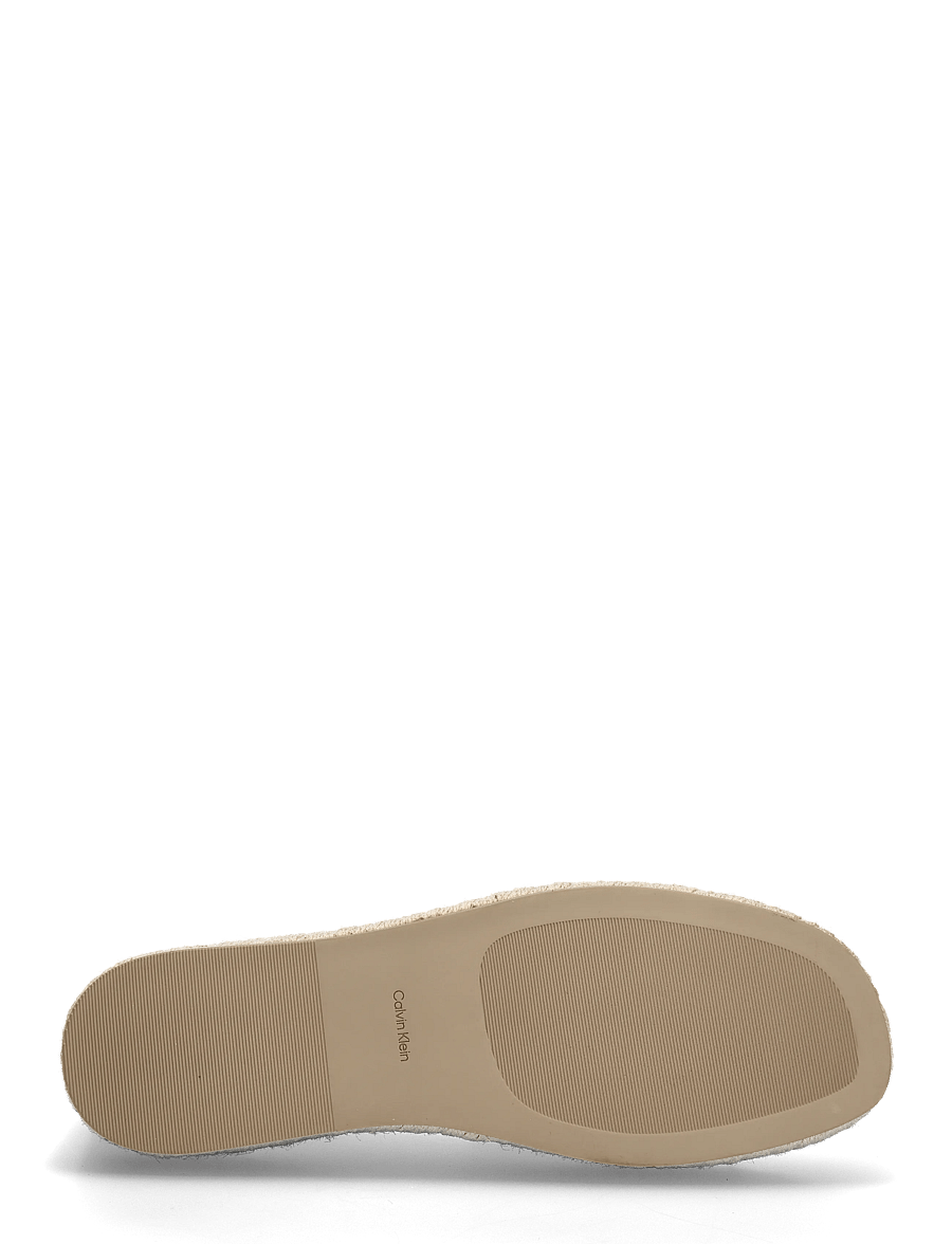 Calvin Klein - OBLIQUE ESPADRILLE CANVAS - espadrillos - off white - 4