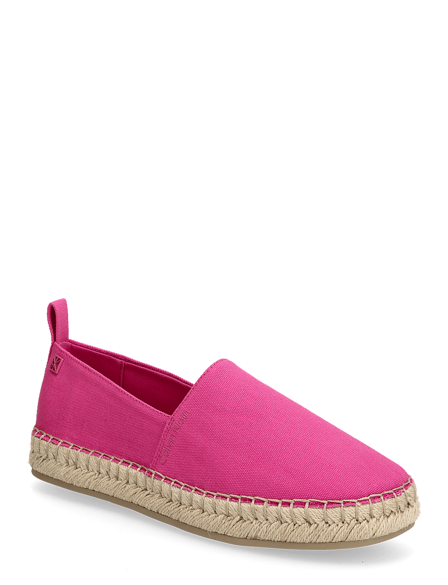 Calvin Klein - OBLIQUE ESPADRILLE CANVAS - espadrilles - pink yarrow - 0