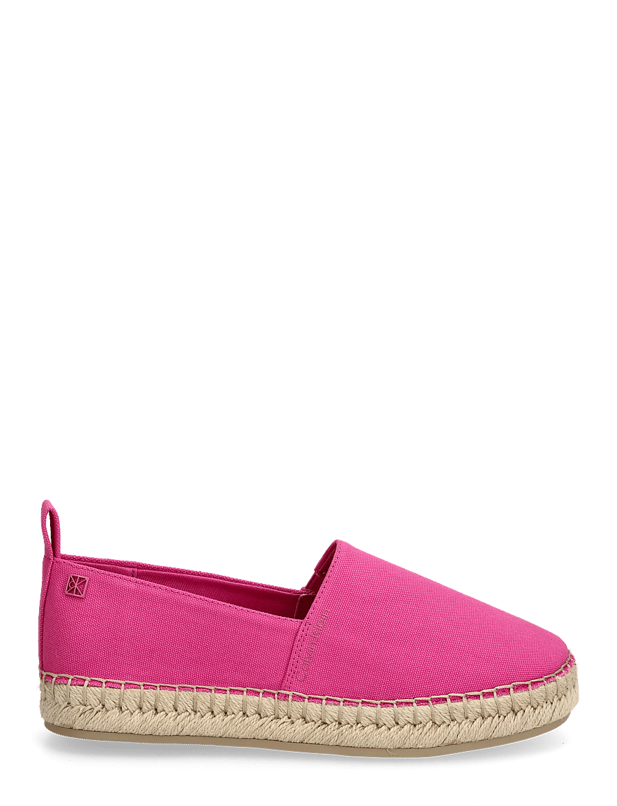 Calvin Klein - OBLIQUE ESPADRILLE CANVAS - espadrilles - pink yarrow - 1