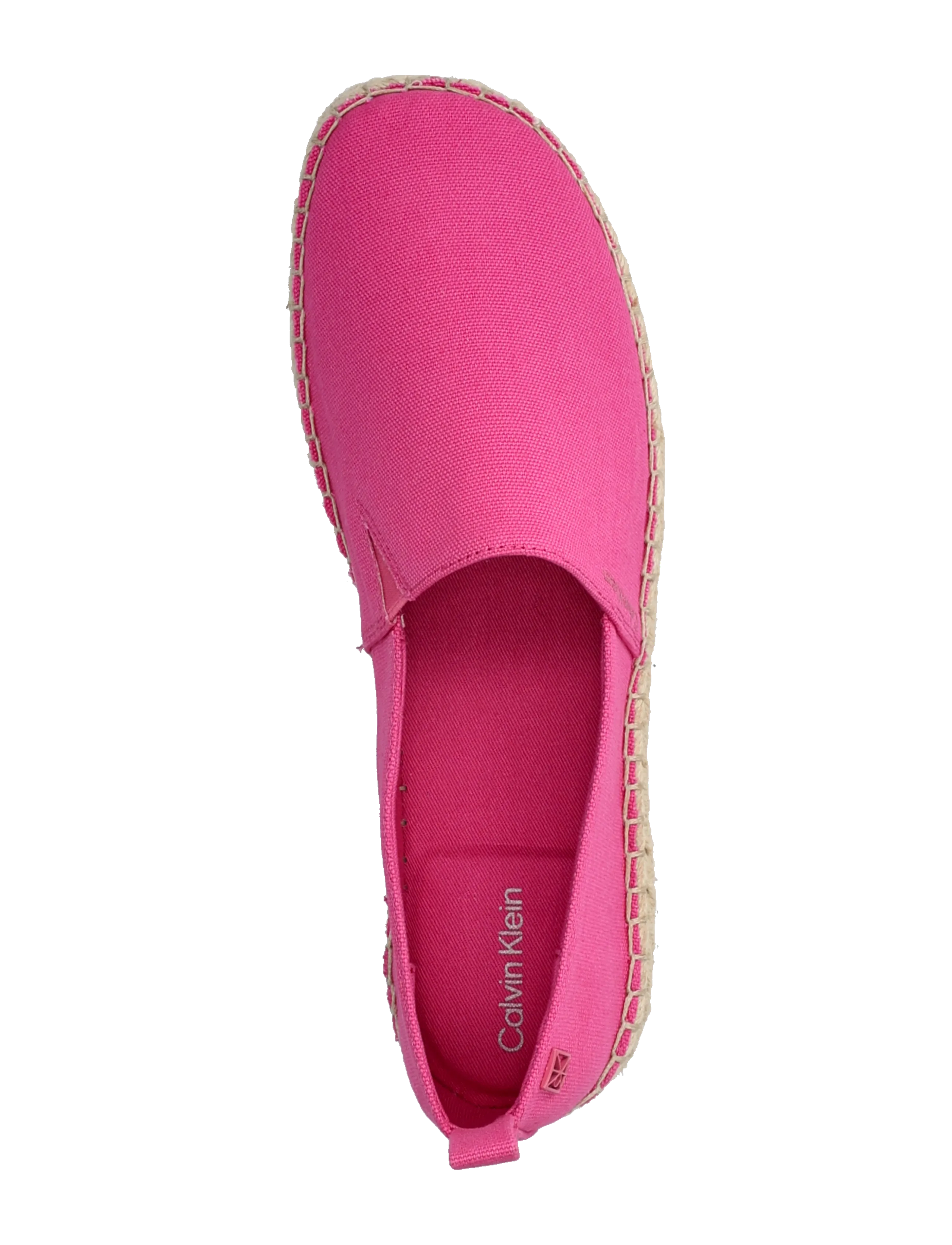 Calvin Klein - OBLIQUE ESPADRILLE CANVAS - espadrilles - pink yarrow - 3