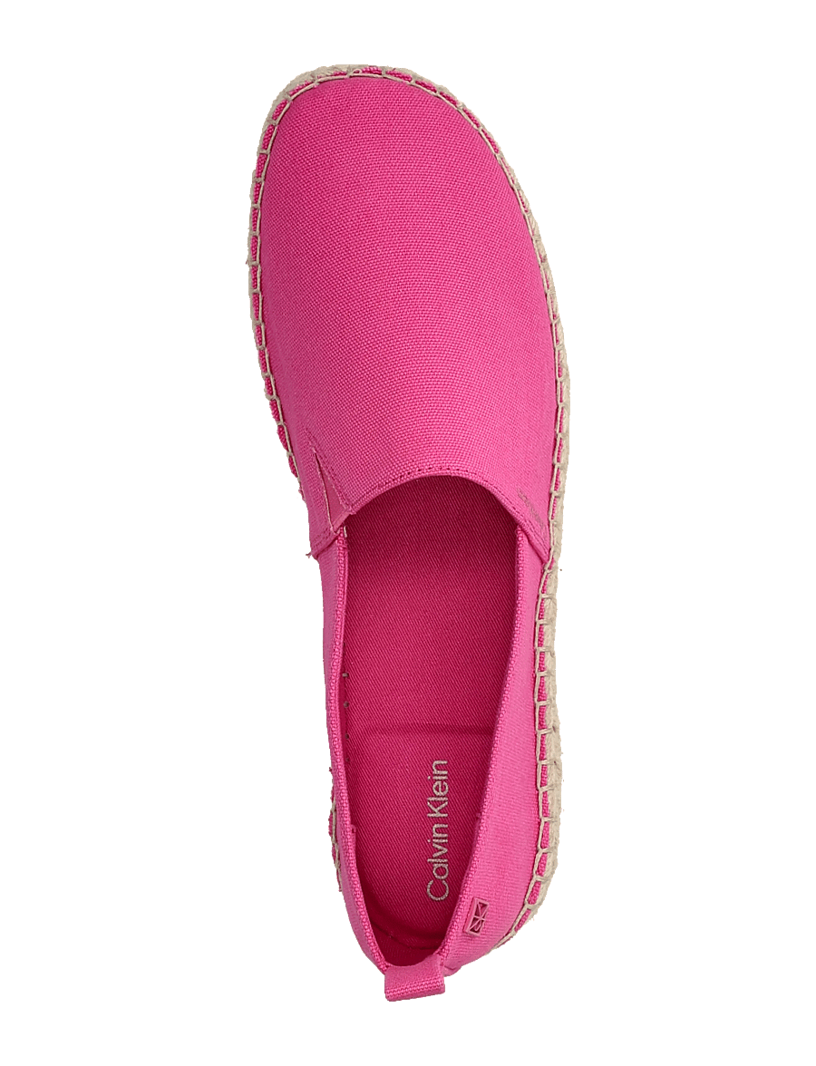 Calvin Klein - OBLIQUE ESPADRILLE CANVAS - espadrilles - pink yarrow - 3
