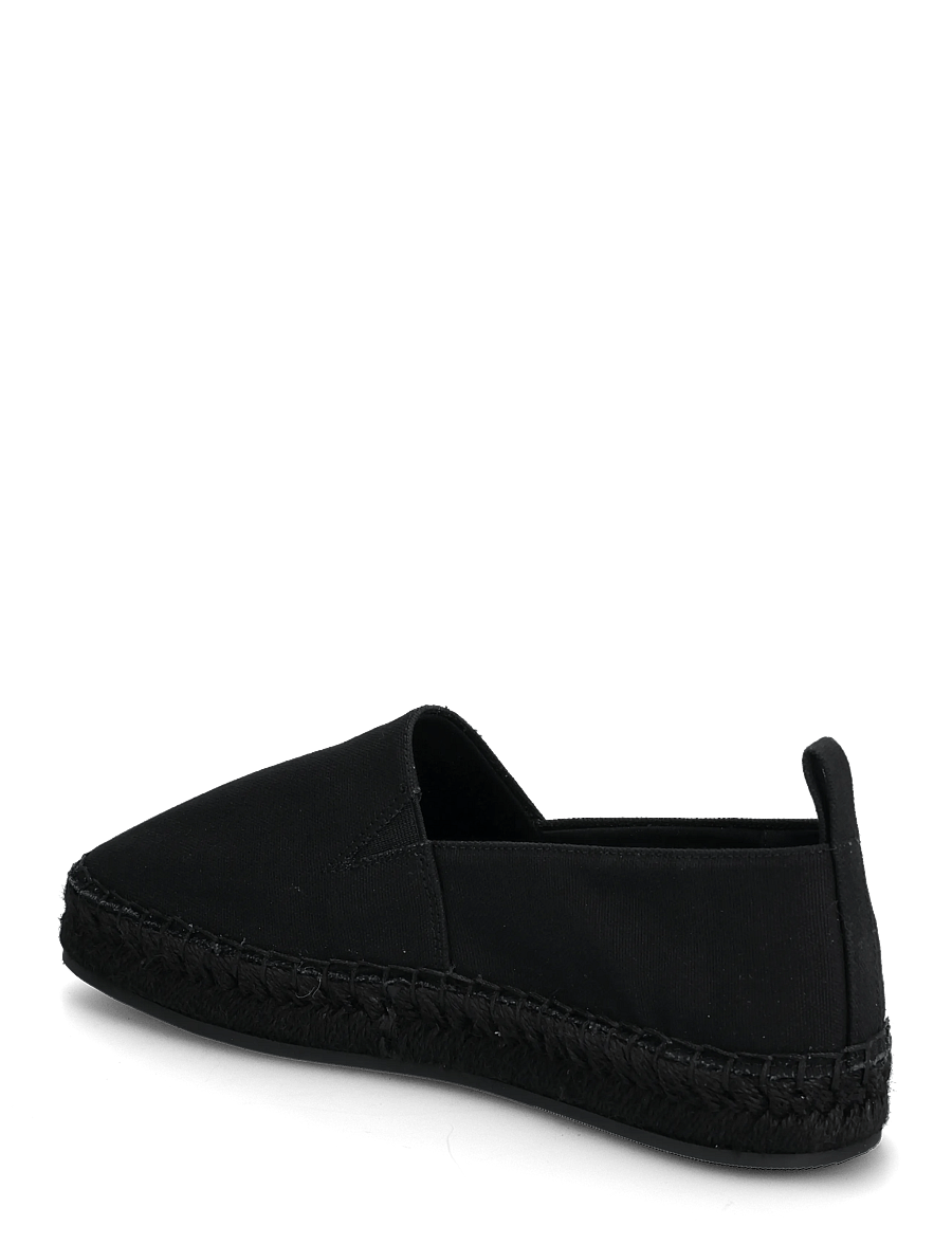 Calvin Klein - OBLIQUE ESPADRILLE CANVAS - espadrillos - triple black - 2
