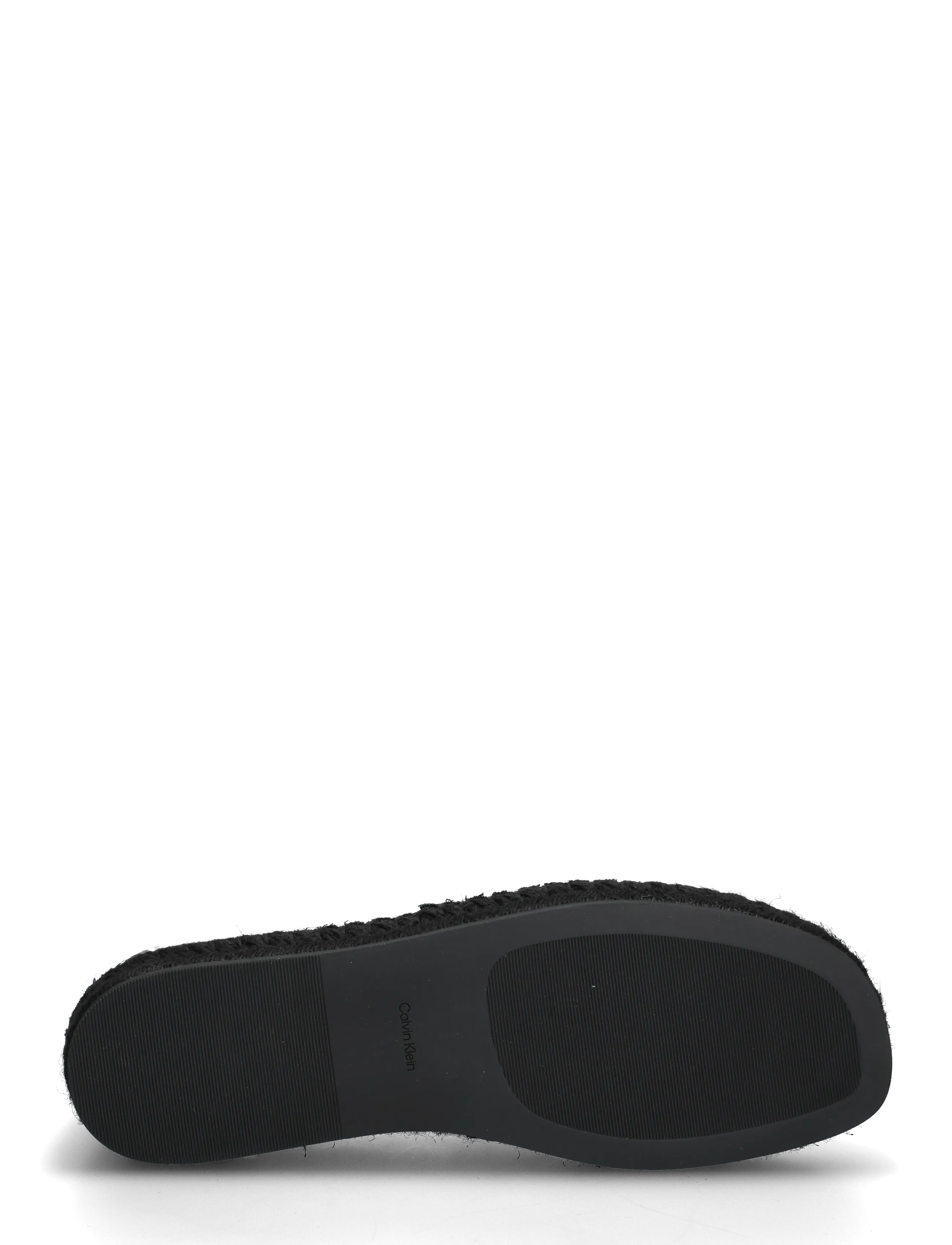 Calvin Klein - OBLIQUE ESPADRILLE CANVAS - espadrillos - triple black - 4