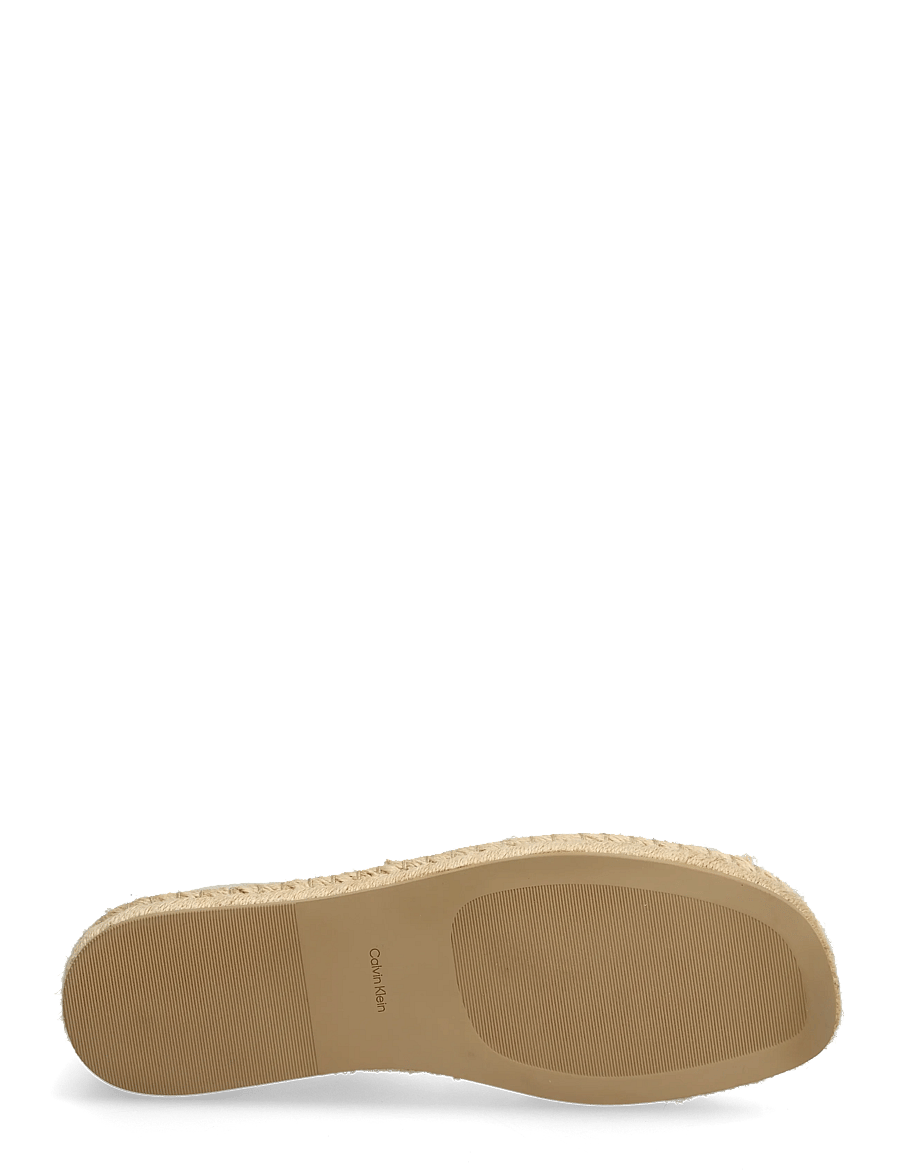 Calvin Klein - OBLIQUE ESPADRILLE AOP - espadrilles - silver mink - 4