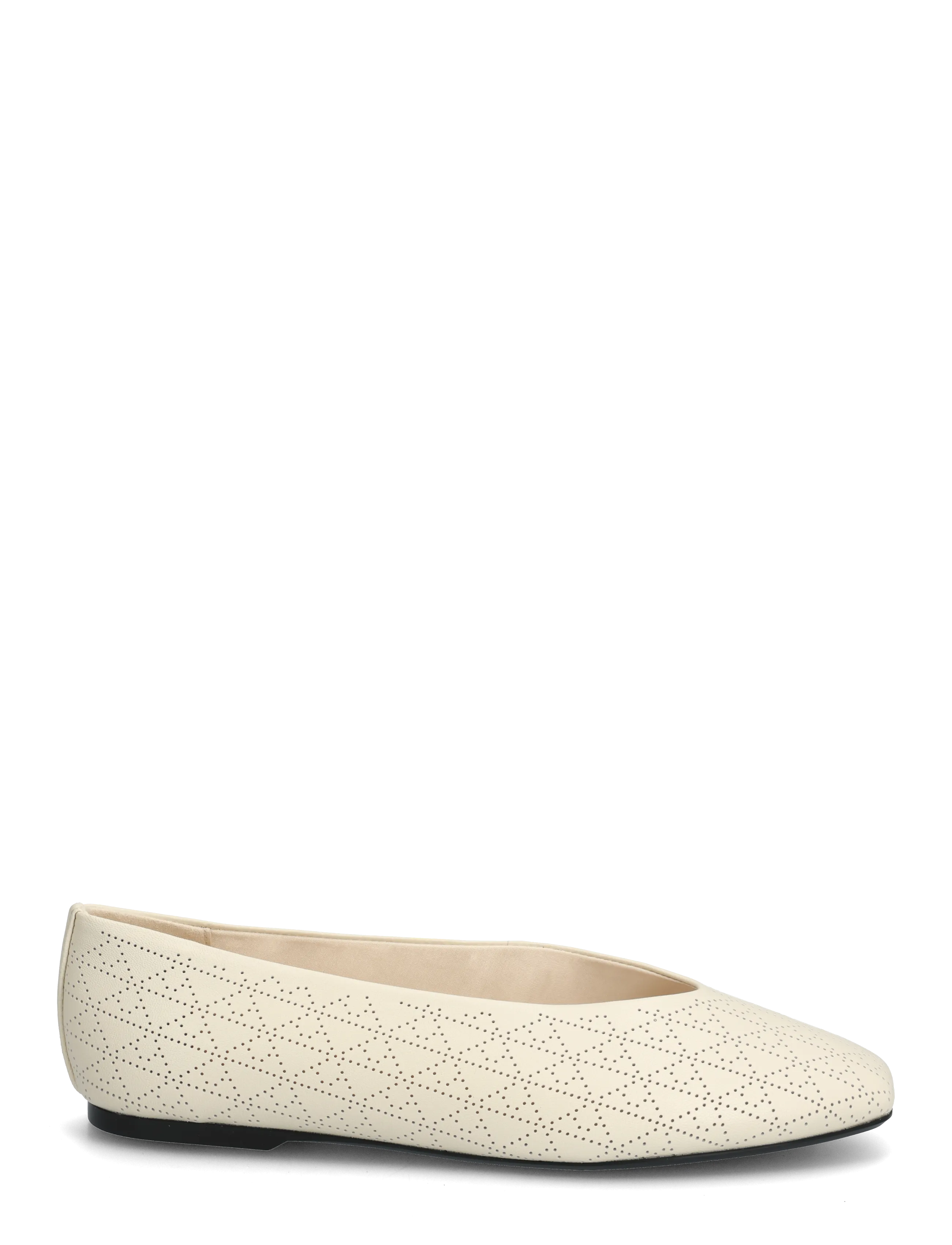 Calvin Klein - SQUARE BALLERINA AOP LTH - særlige begivenheder - light cashew - 1