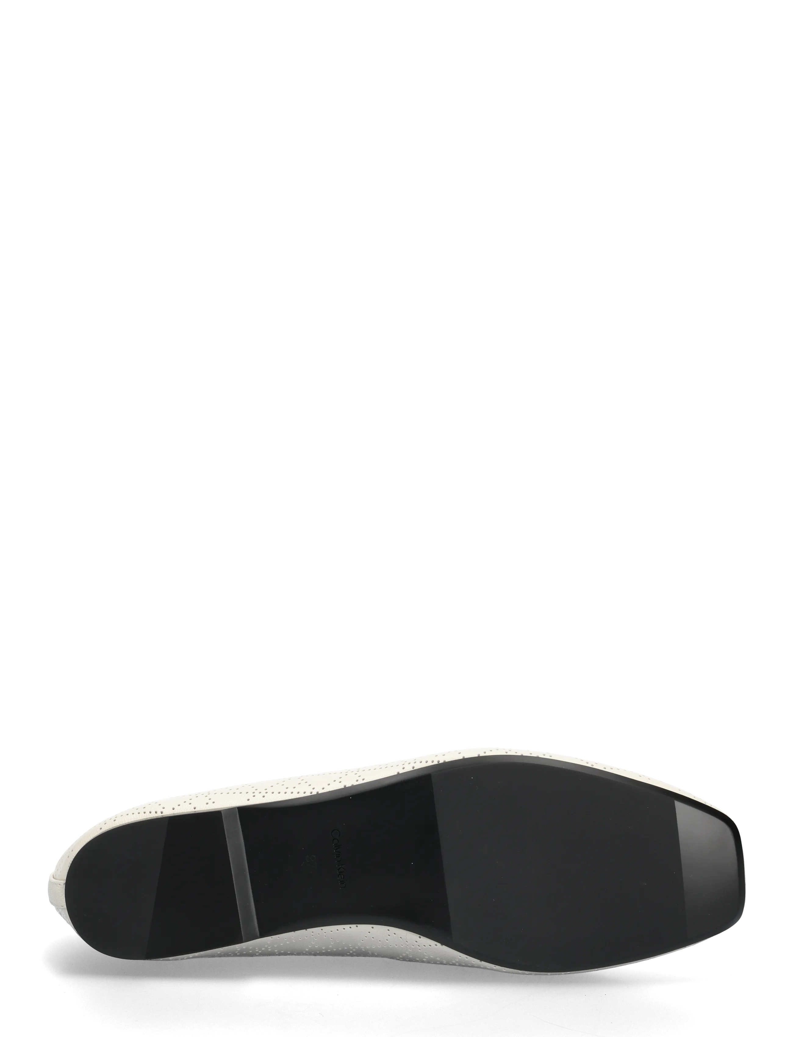 Calvin Klein - SQUARE BALLERINA AOP LTH - særlige begivenheder - light cashew - 4