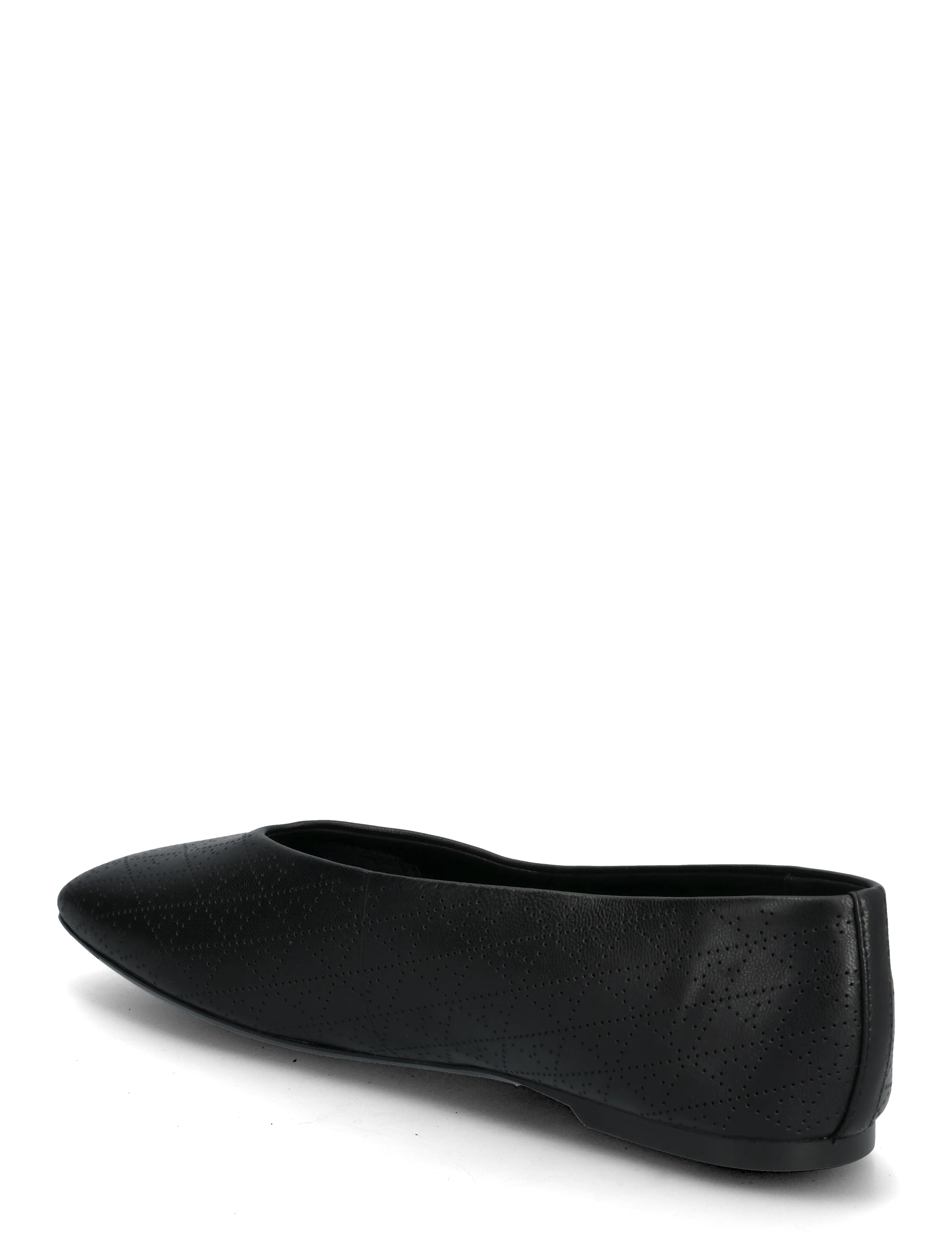 Calvin Klein - SQUARE BALLERINA AOP LTH - særlige begivenheder - triple black mono - 2