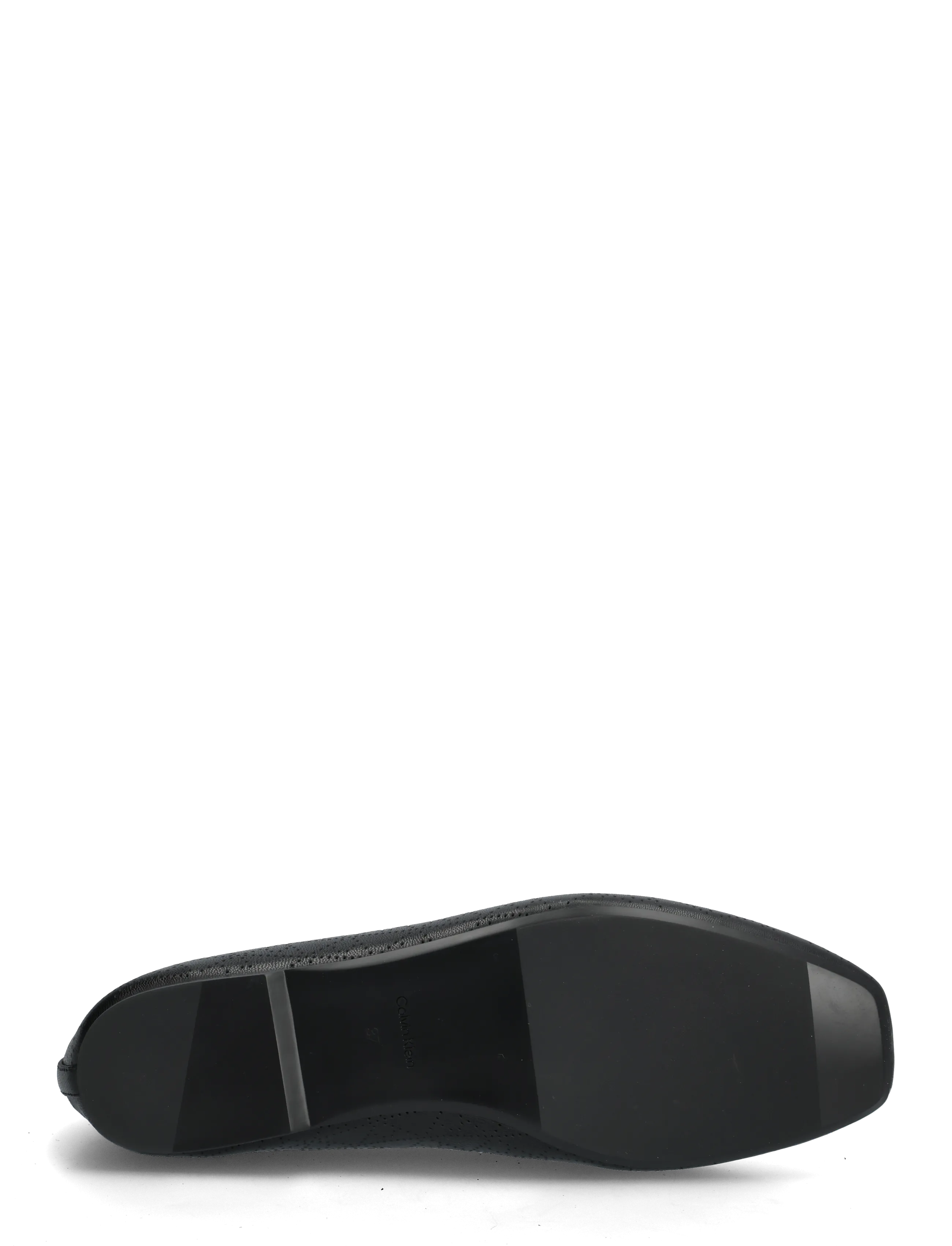 Calvin Klein - SQUARE BALLERINA AOP LTH - særlige begivenheder - triple black mono - 4