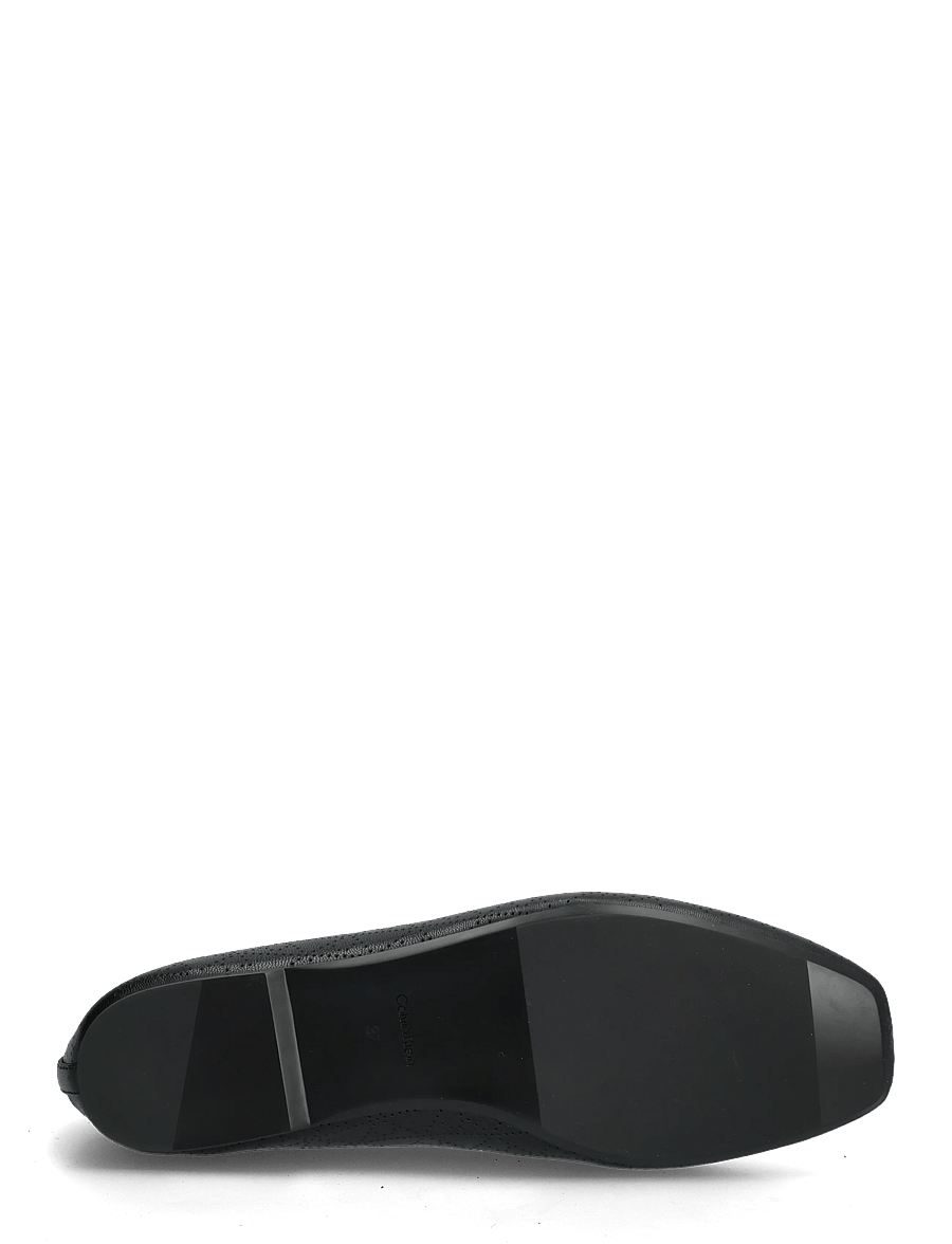 Calvin Klein - SQUARE BALLERINA AOP LTH - særlige begivenheder - triple black mono - 4