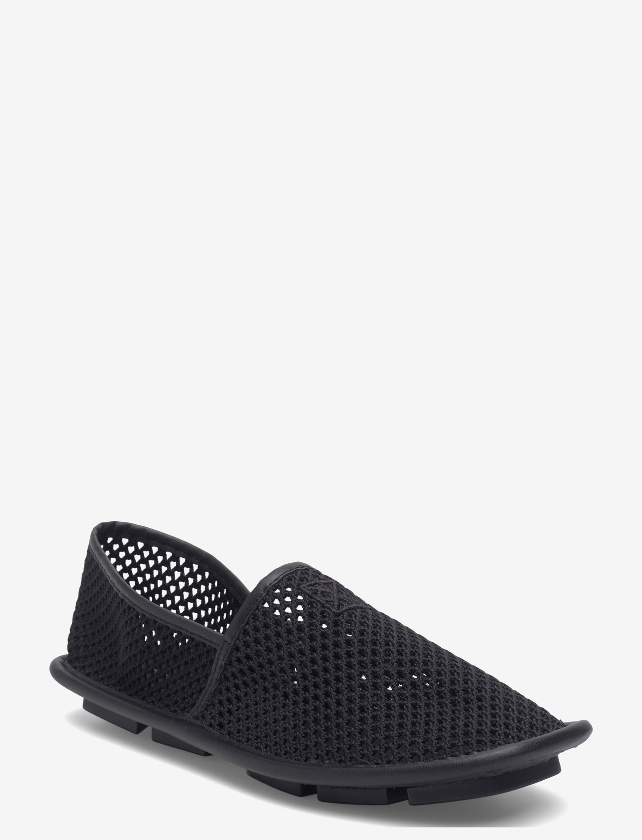Calvin Klein - SQUARE DRIVER MESH - loafers - triple black - 0