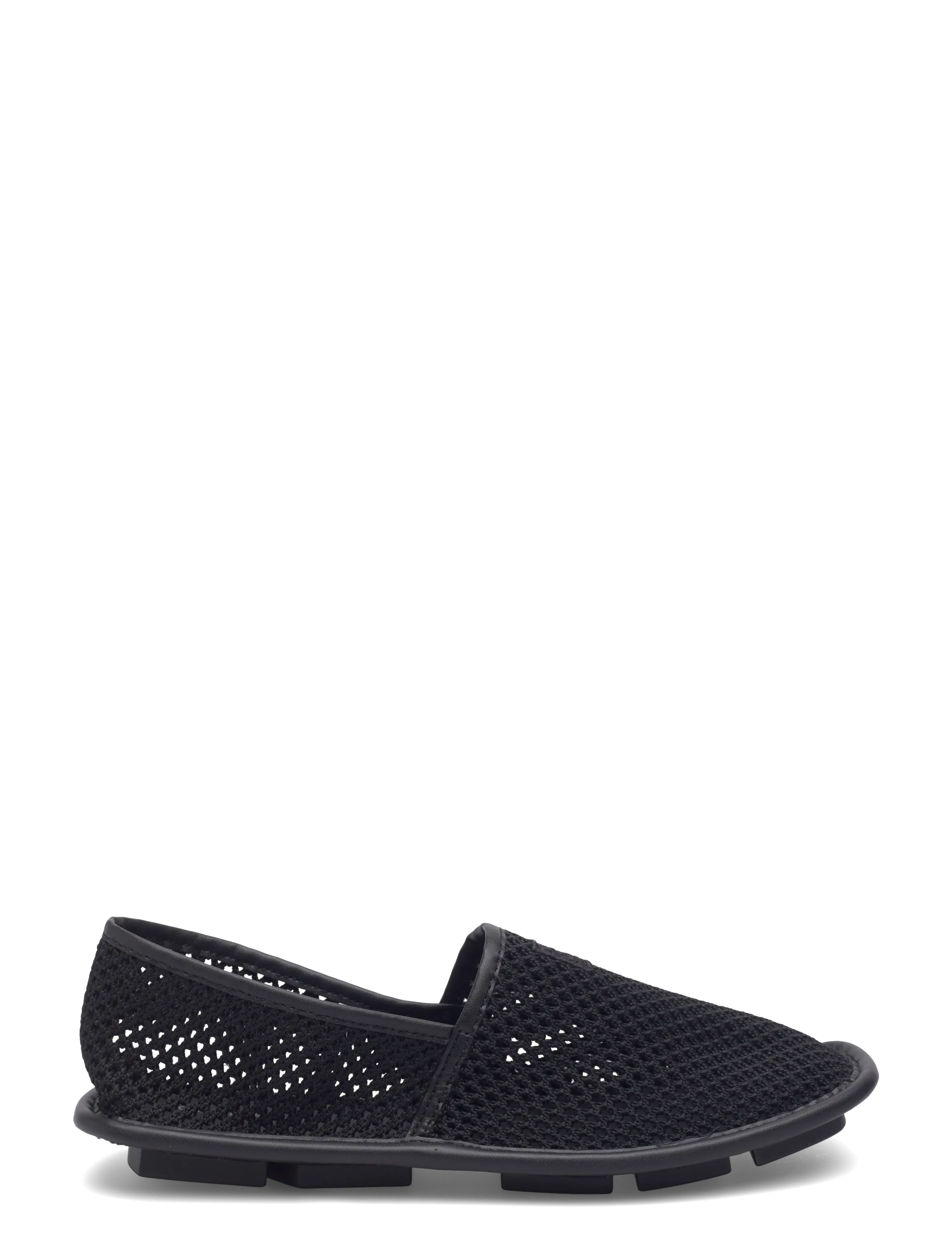 Calvin Klein - SQUARE DRIVER MESH - loafers - triple black - 1