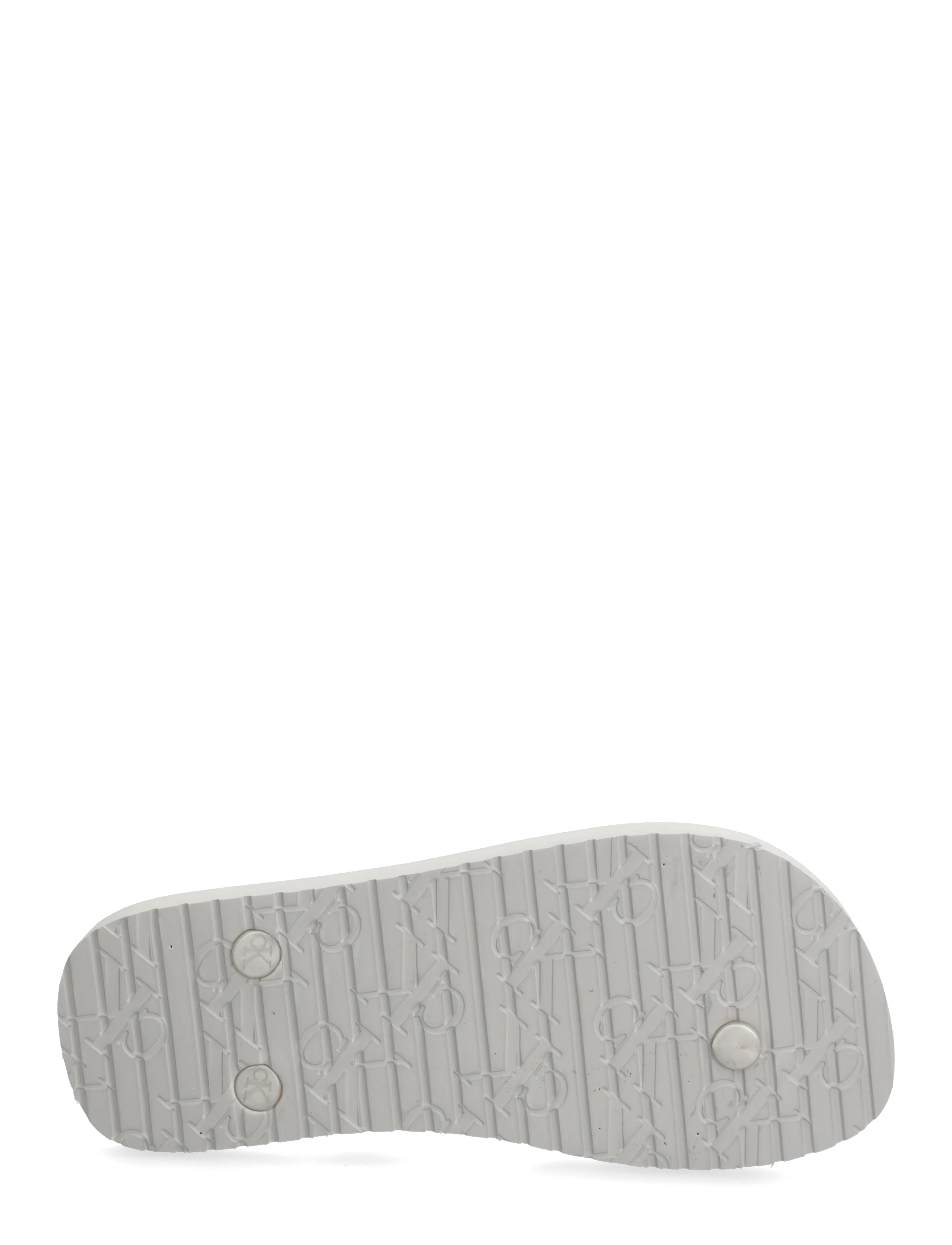 Calvin Klein - FLIP FLOP TPU METALLIC - klipklapper - silver - 4
