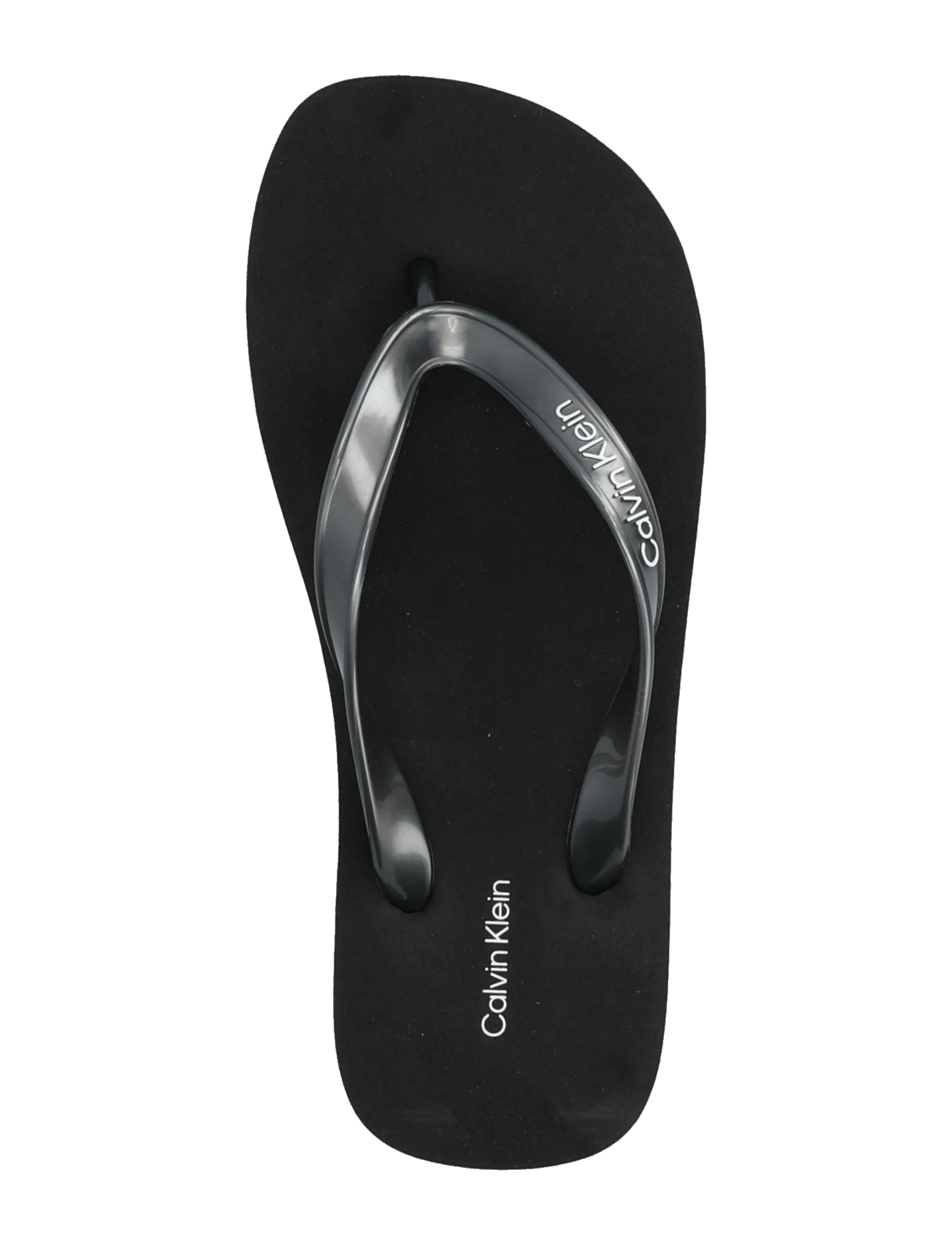 Calvin Klein - FLIP FLOP TPU METALLIC - klipklapper - triple black - 3