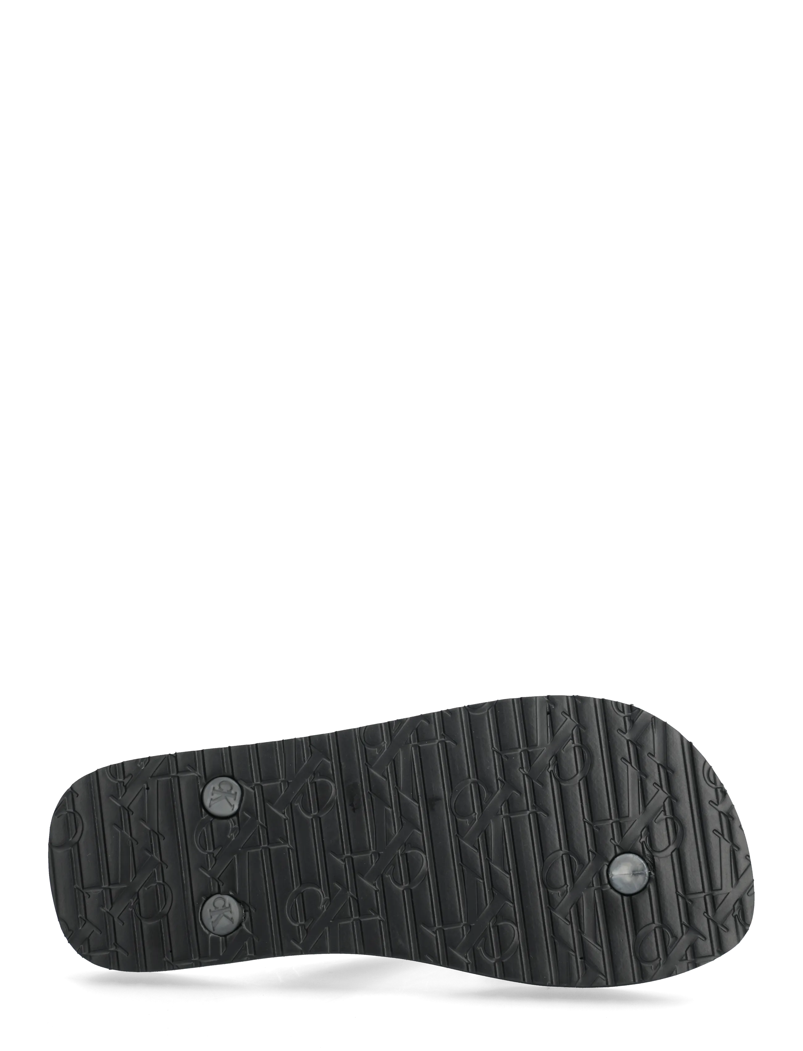 Calvin Klein - FLIP FLOP TPU METALLIC - klipklapper - triple black - 4
