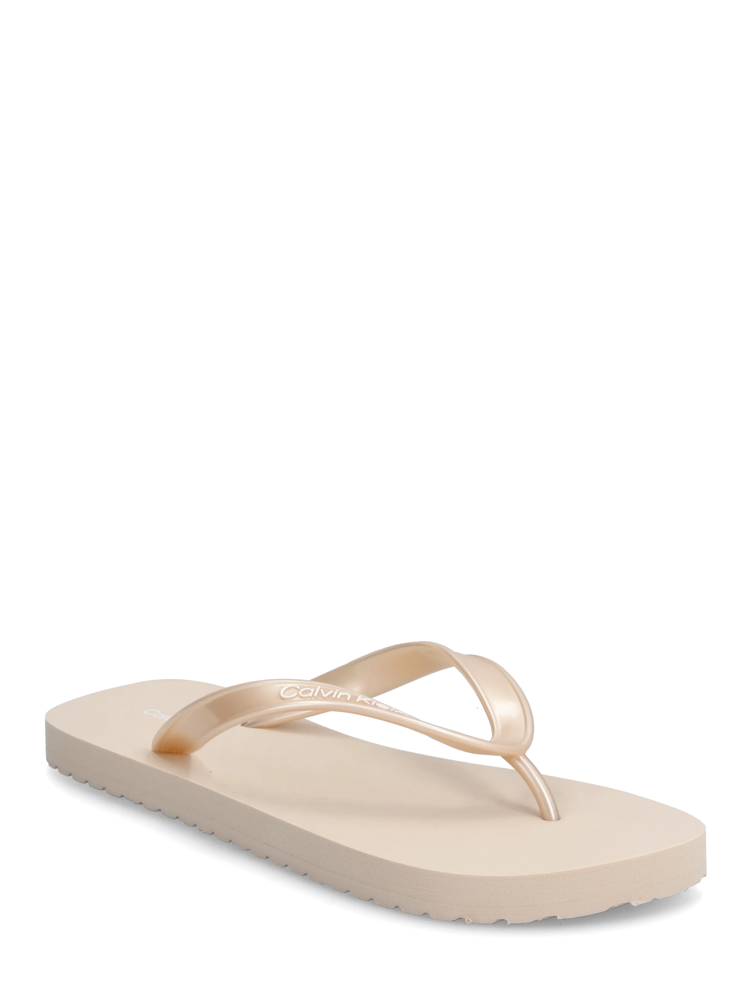 Calvin Klein FLIP FLOP TPU METALLIC - Sandaalid - WHISPER PINK / pink/rose