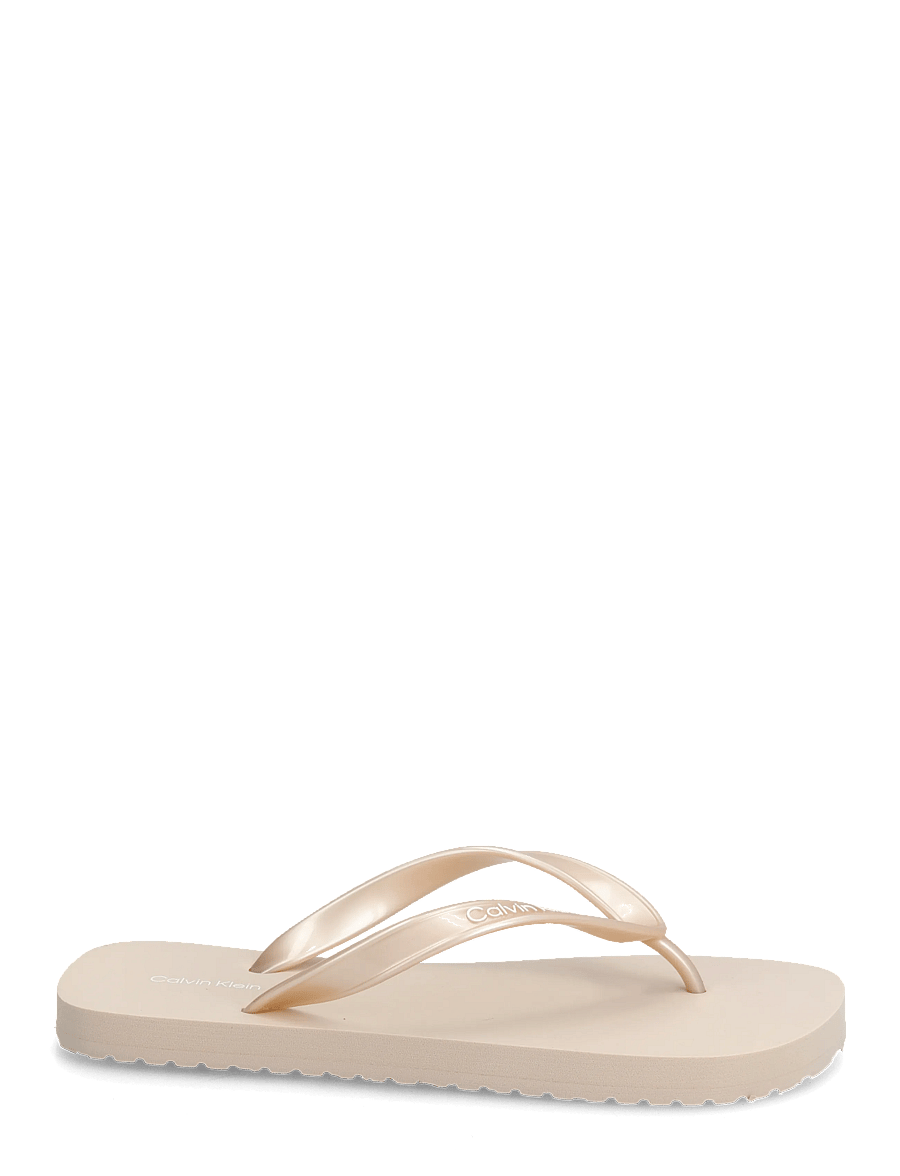 Calvin Klein - FLIP FLOP TPU METALLIC - flip flops - whisper pink - 1