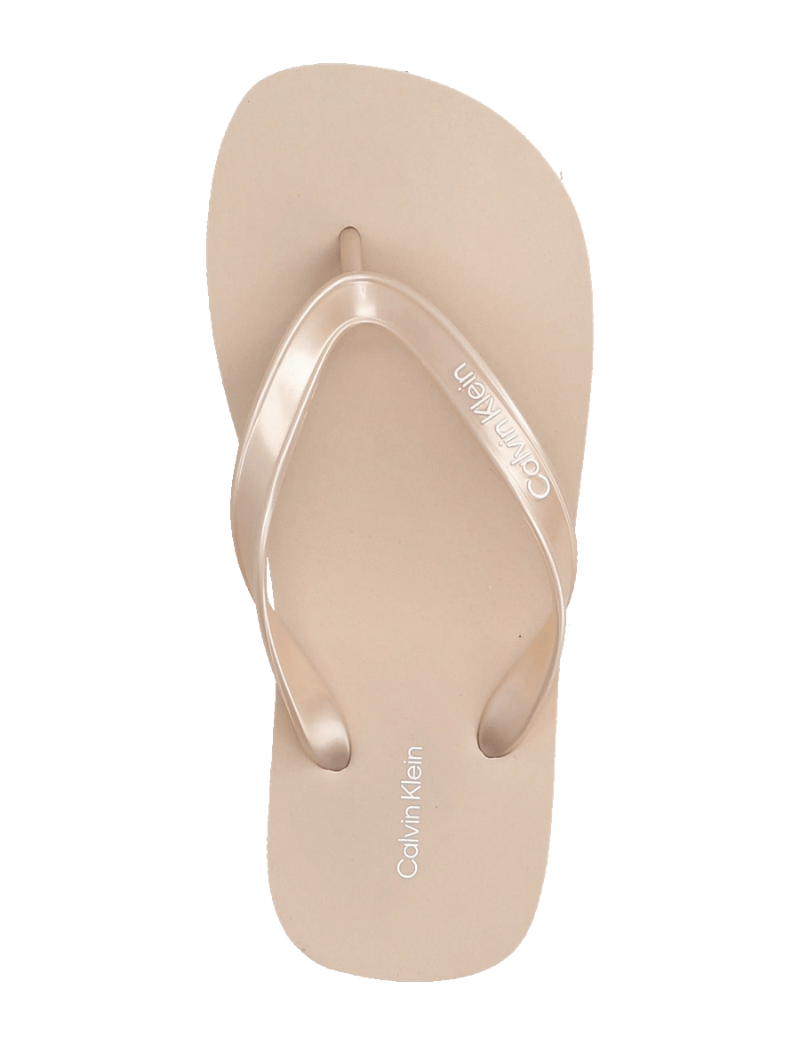 Calvin Klein - FLIP FLOP TPU METALLIC - flip flops - whisper pink - 3