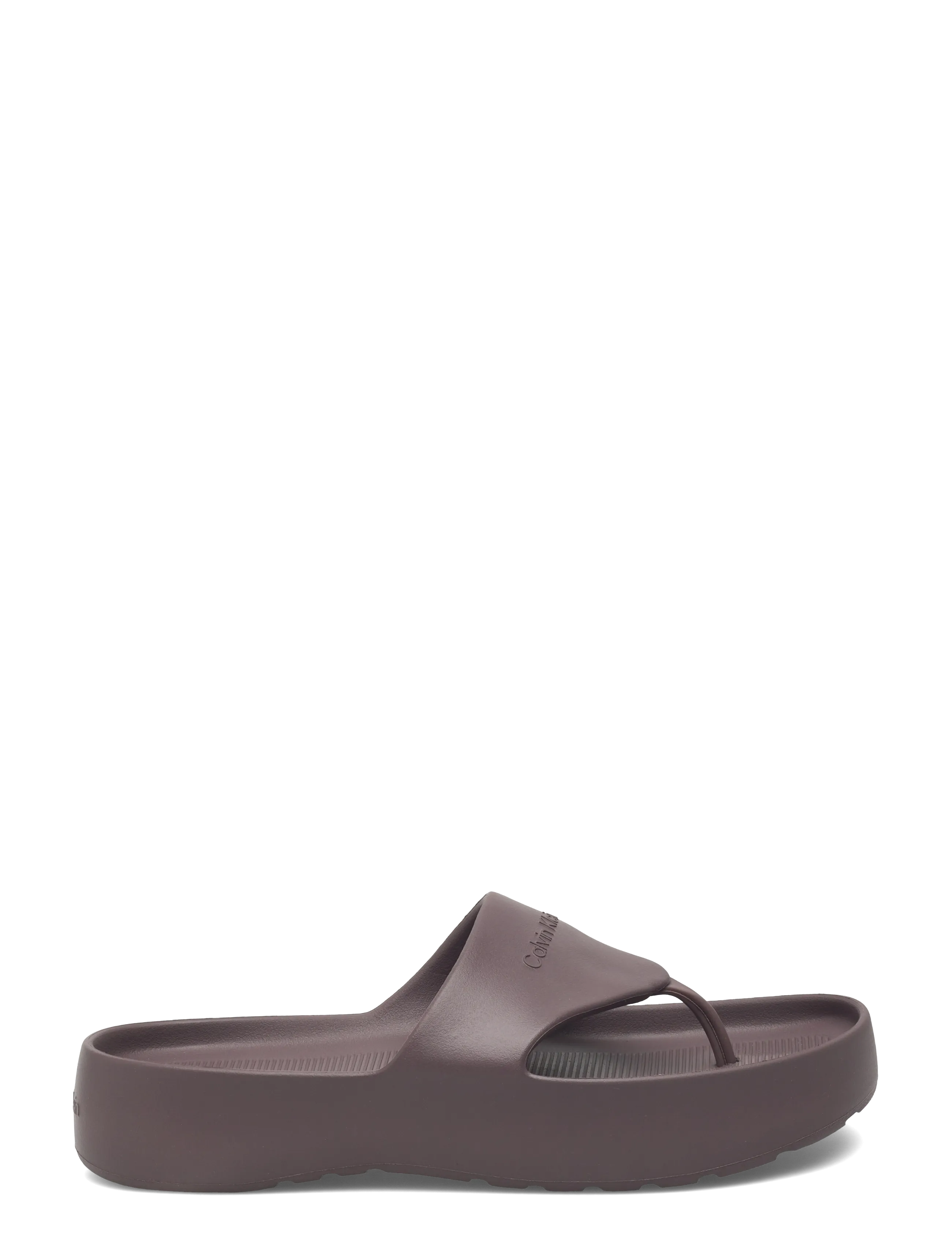 Calvin Klein - ONE PIECE EVA FLIP FLOP THONG - platformsandaler - peppercorn - 1