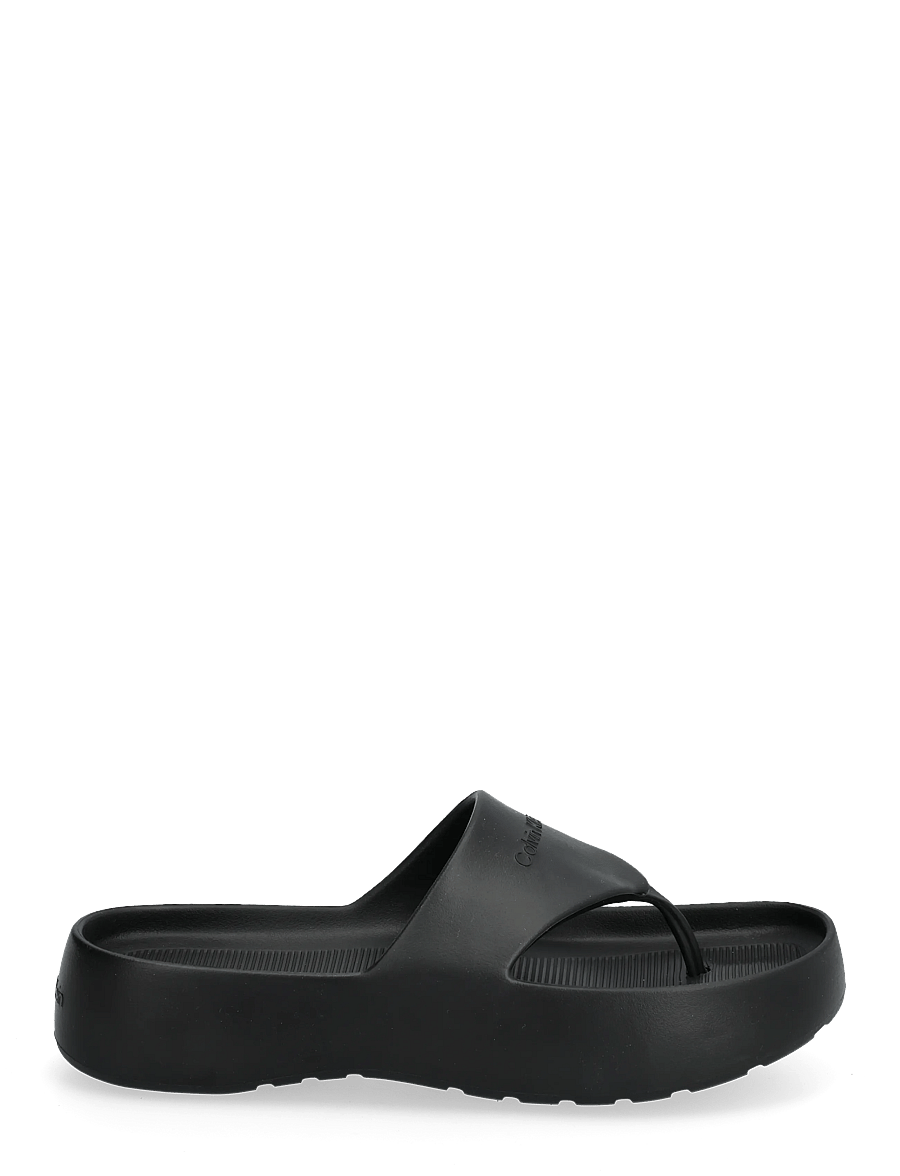 Calvin Klein - ONE PIECE EVA FLIP FLOP THONG - platformsandaler - triple black - 1