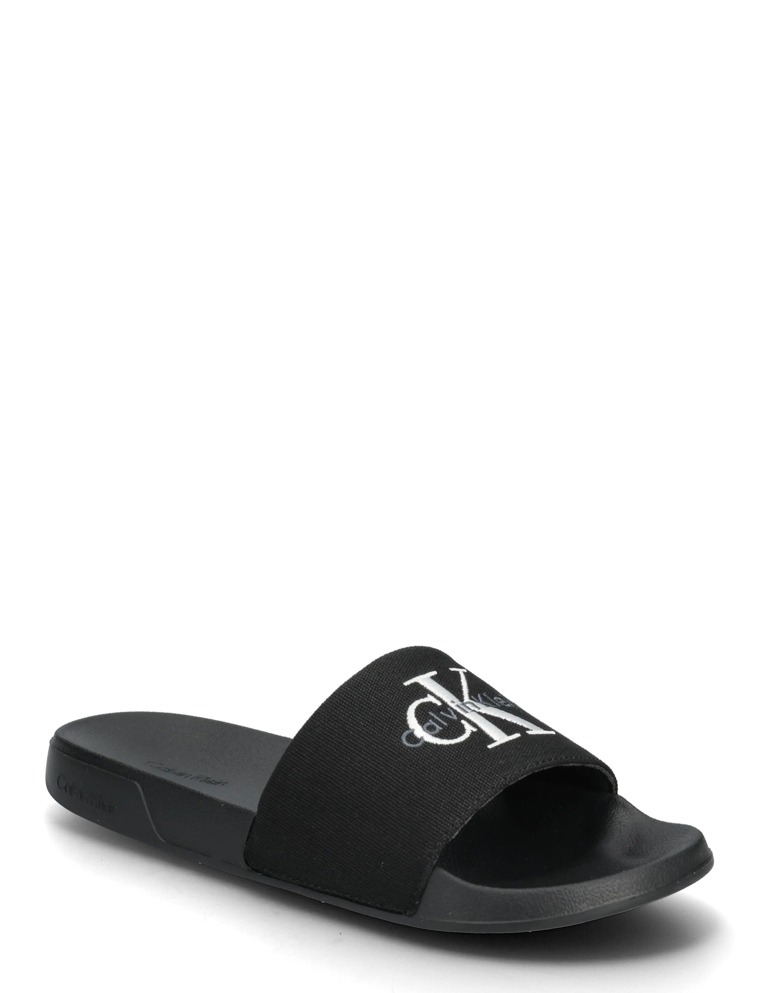 Calvin Klein ESS SLIDE CV WN - Sandaalid - TRIPLE BLACK / black