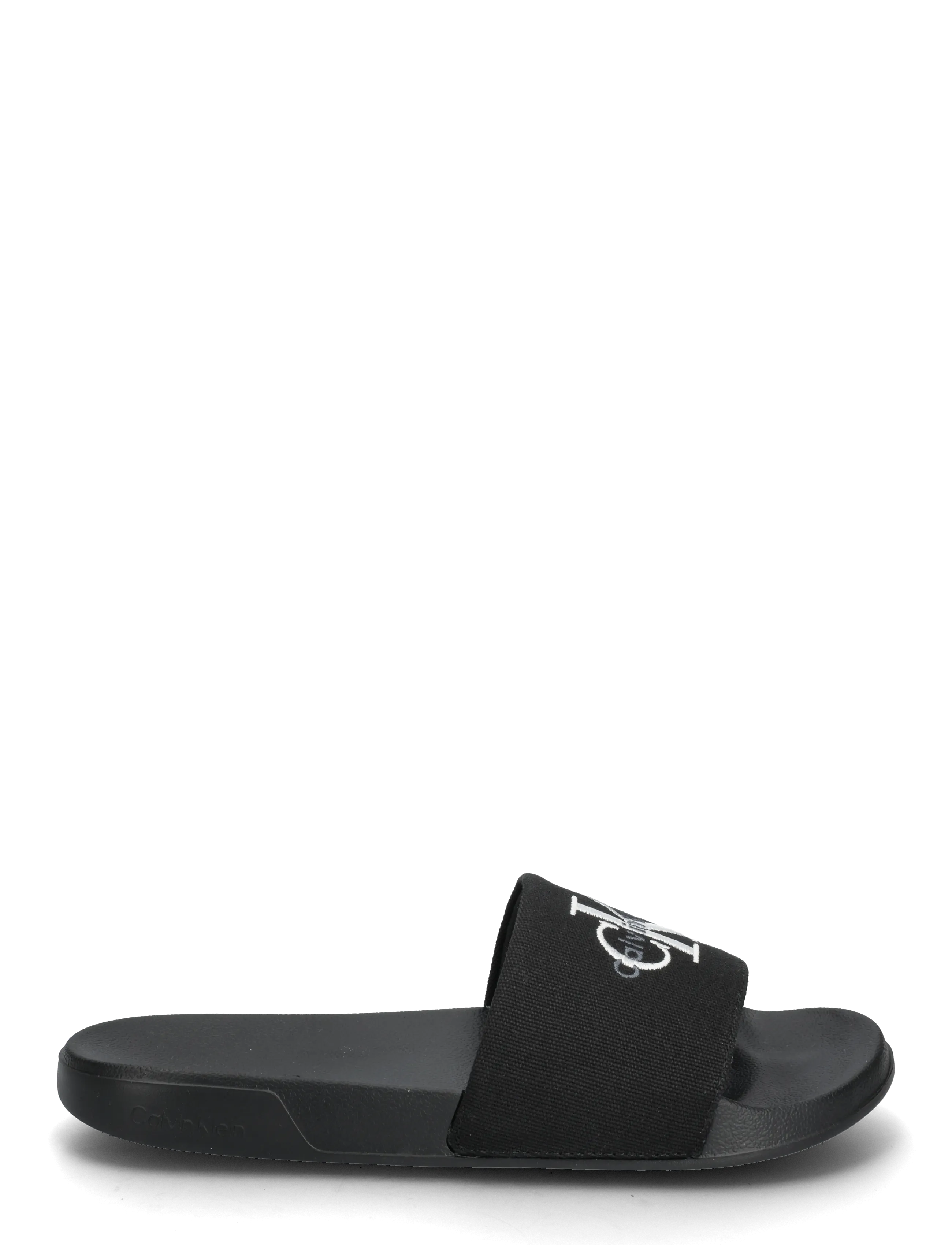 Calvin Klein - ESS SLIDE CV WN - triple black - 1