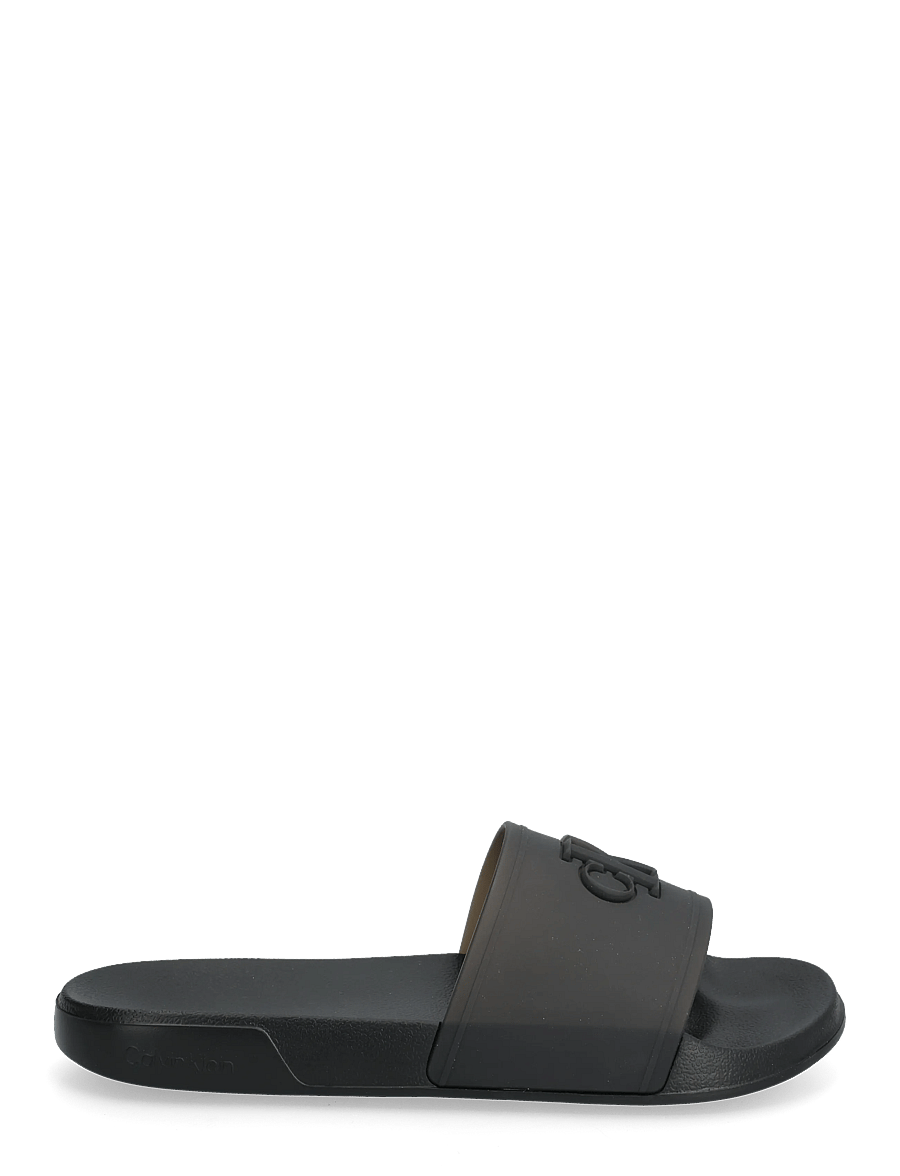 Calvin Klein - ESS SLIDE TPU - badeschuhe - triple black - 1