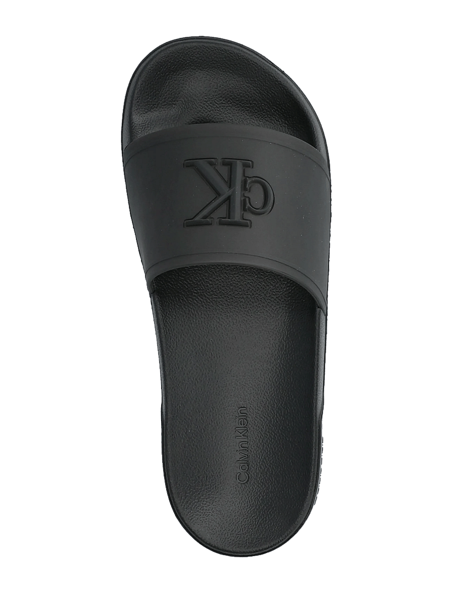 Calvin Klein - ESS SLIDE TPU - badeschuhe - triple black - 3