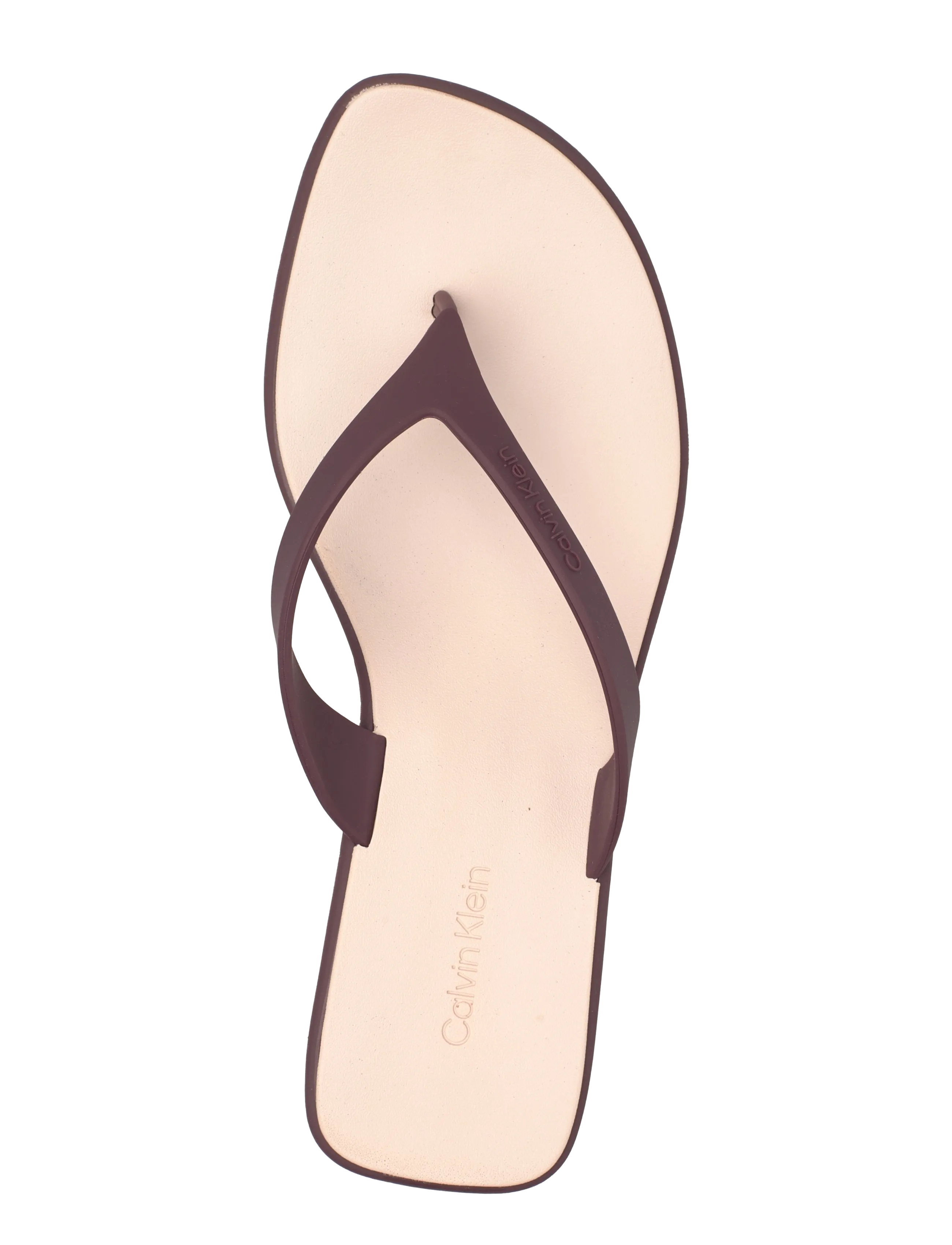 Calvin Klein - FLIP FLOP KITTEN HEEL THONG TPU - sandaler med hæl - bordeaux whisper pink - 3