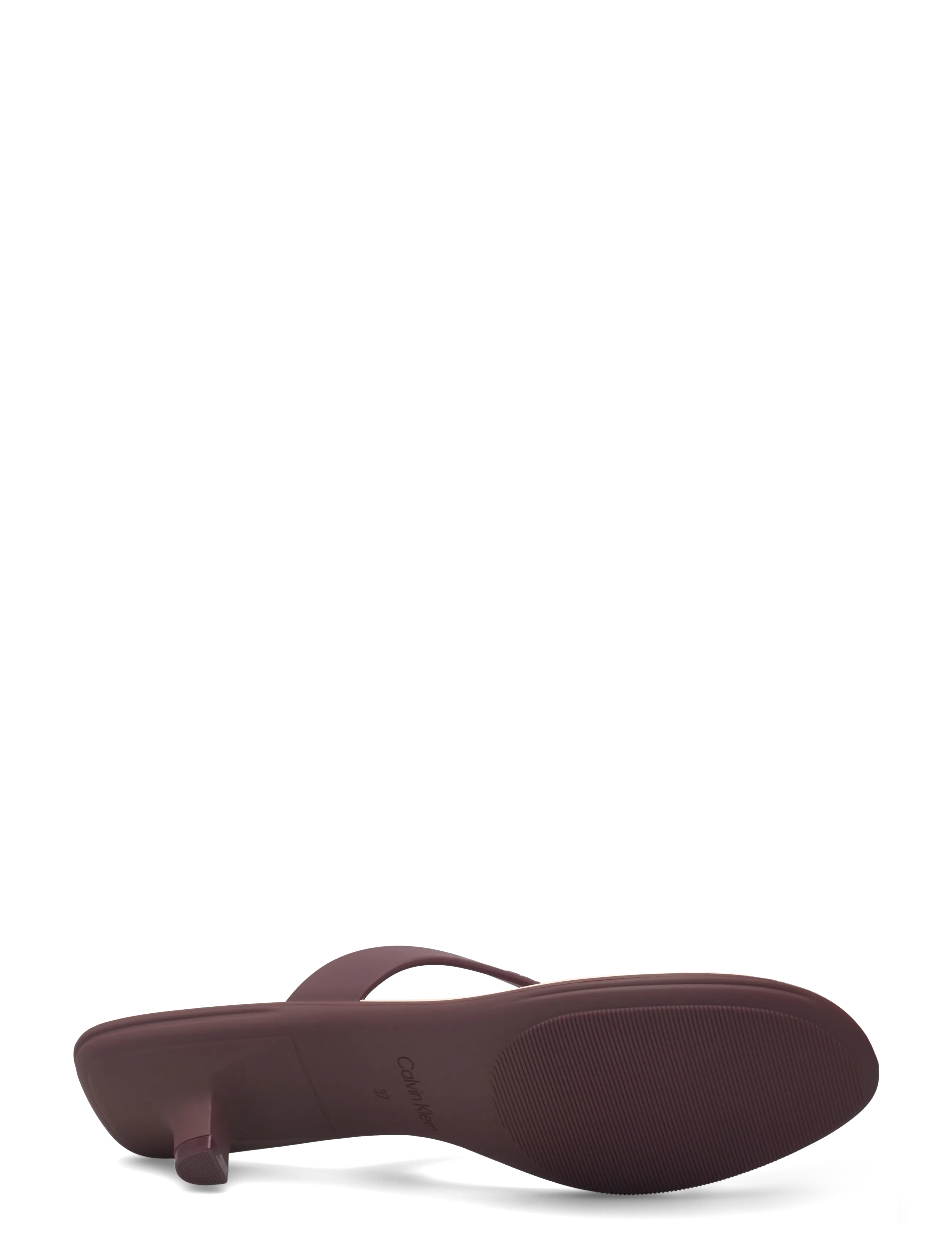 Calvin Klein - FLIP FLOP KITTEN HEEL THONG TPU - sandaler med hæl - bordeaux whisper pink - 4