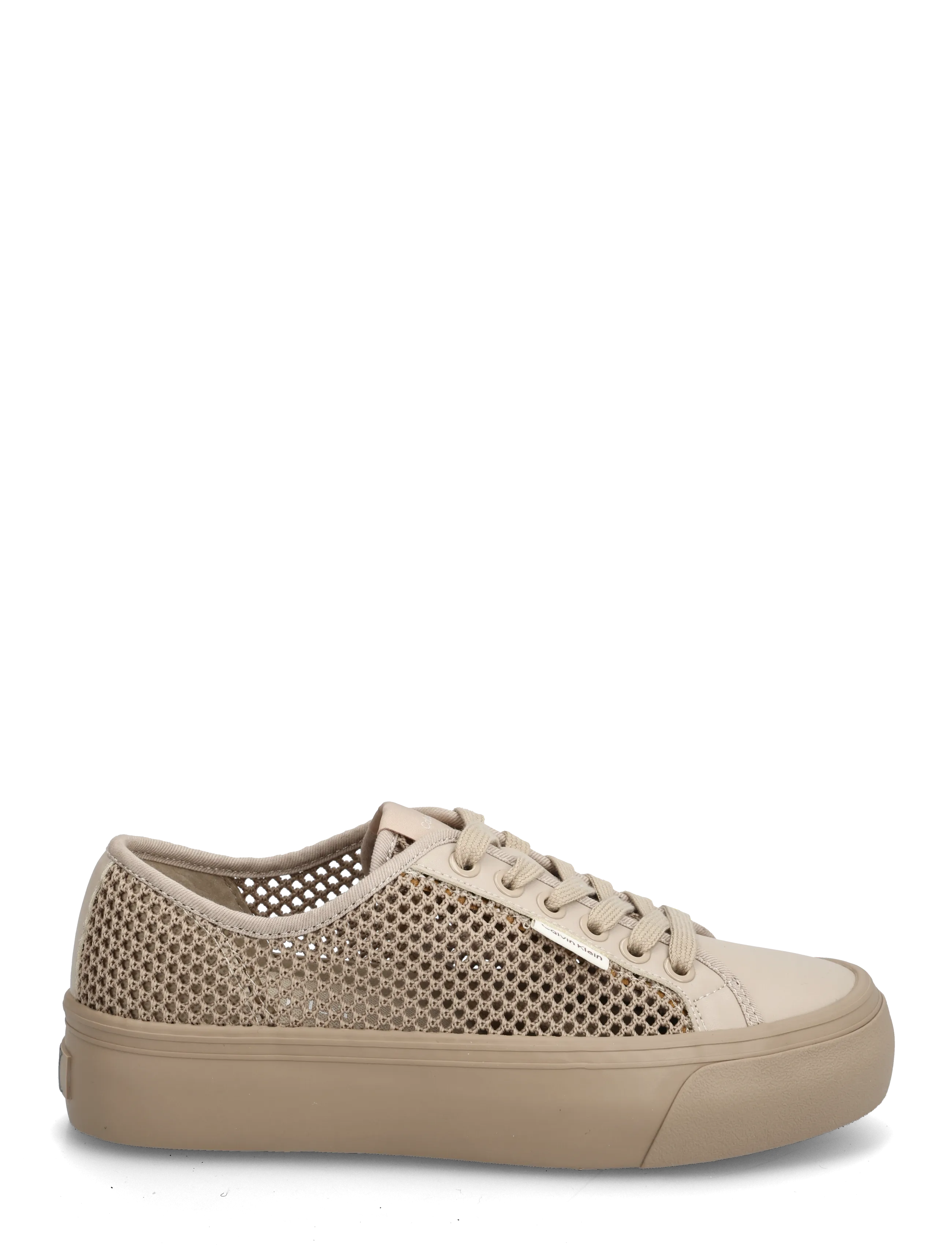 Calvin Klein - VULC FLATF LACE UP LIN MESH - lave sneakers - nomad - 1
