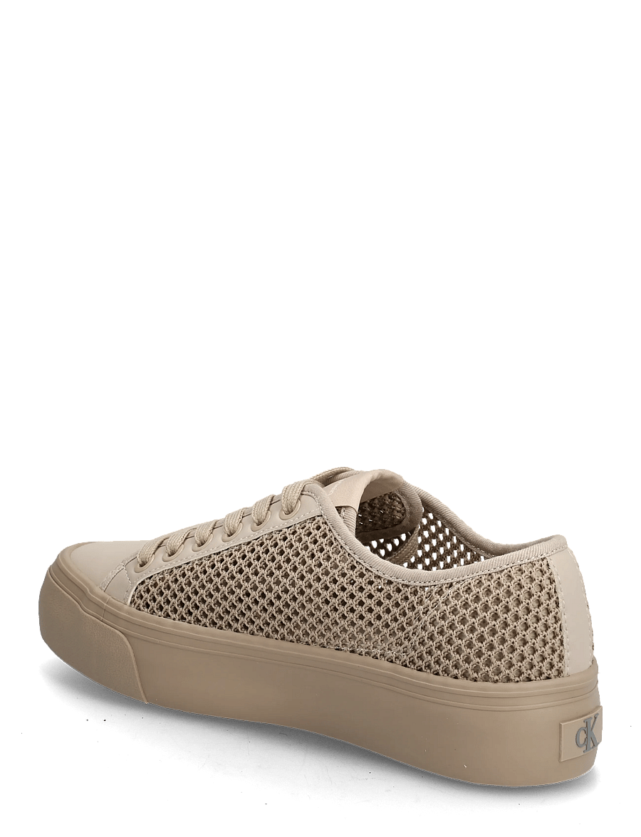 Calvin Klein - VULC FLATF LACE UP LIN MESH - niedrige sneakers - nomad - 2