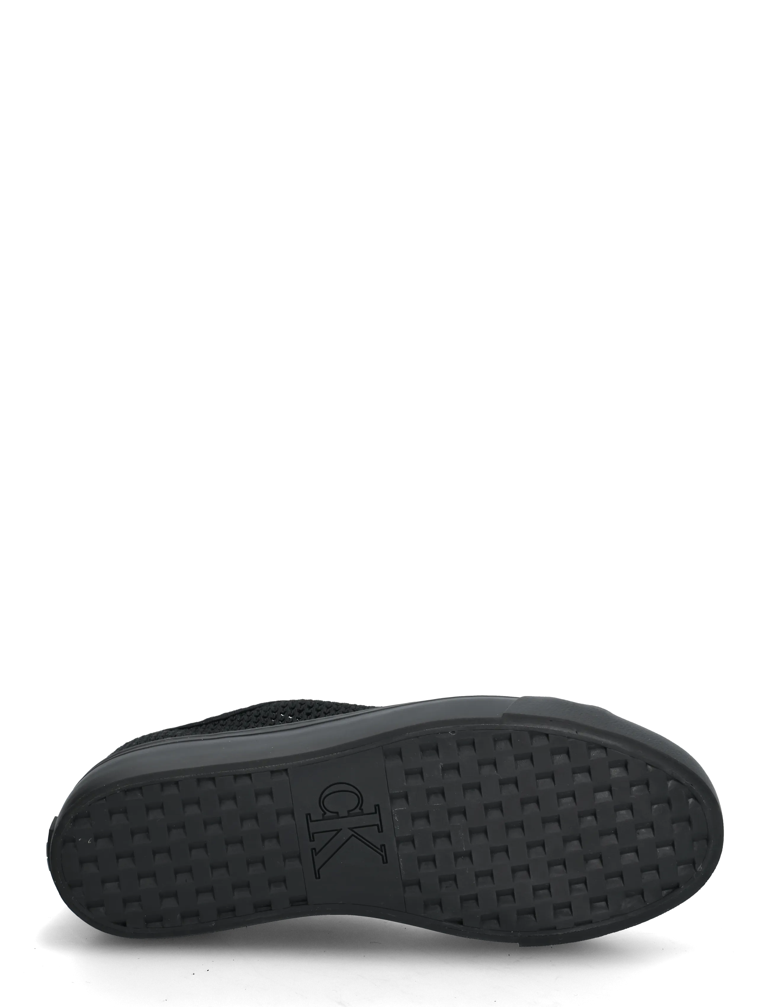 Calvin Klein - VULC FLATF LACE UP LIN MESH - lave sneakers - triple black - 4