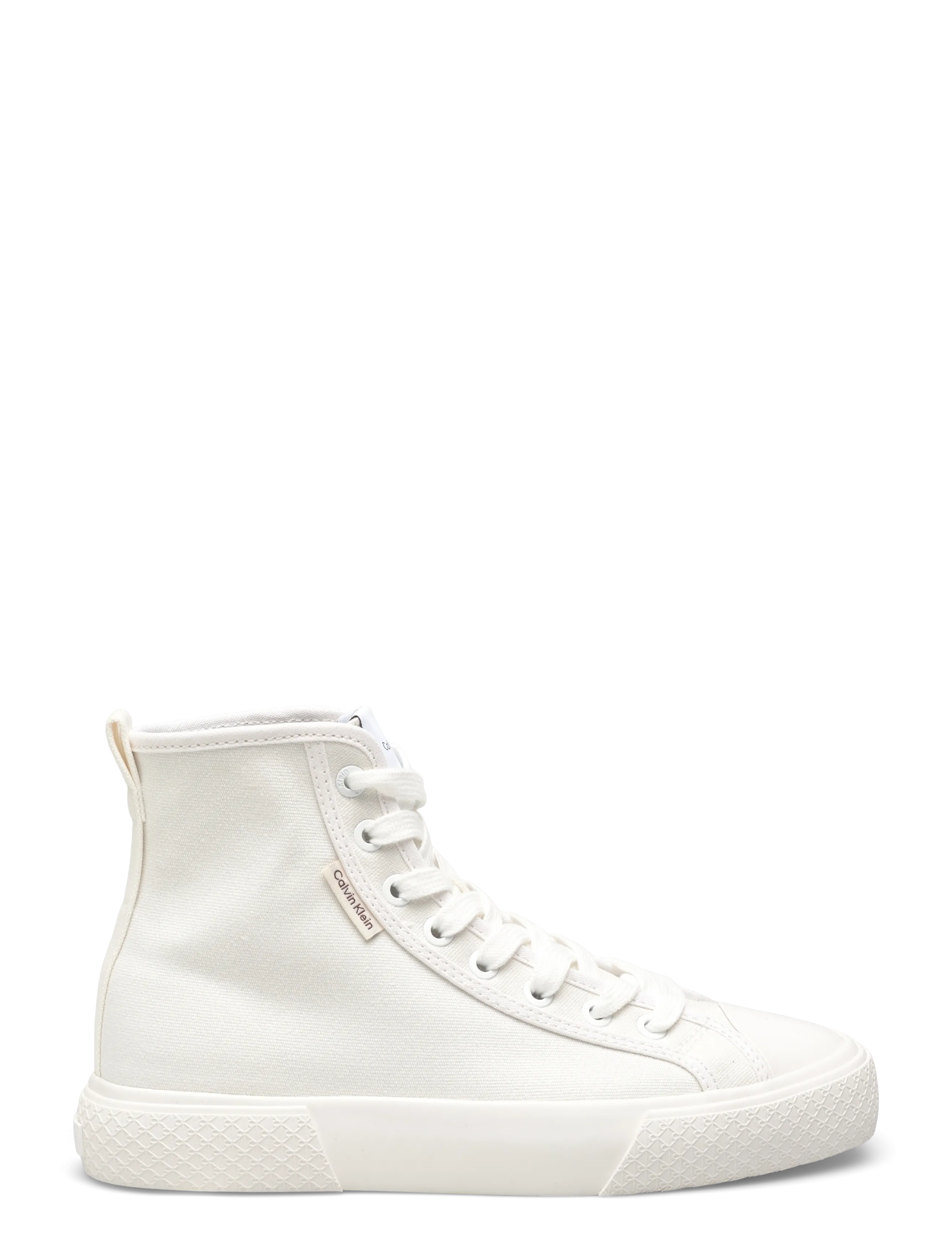 Calvin Klein - VULC HIGH TOP LACEUP CANVAS - ferming - bright white - 1