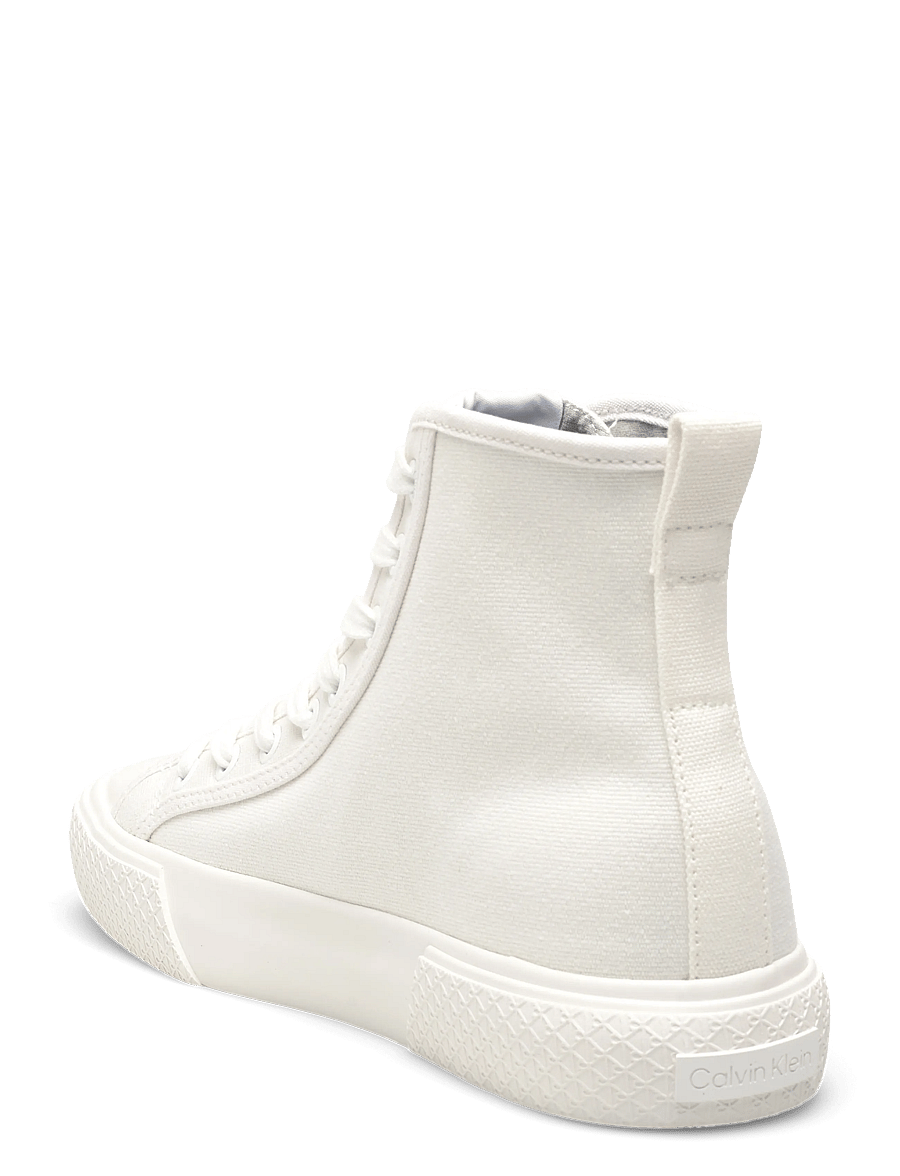 Calvin Klein - VULC HIGH TOP LACEUP CANVAS - konfirmation - bright white - 2