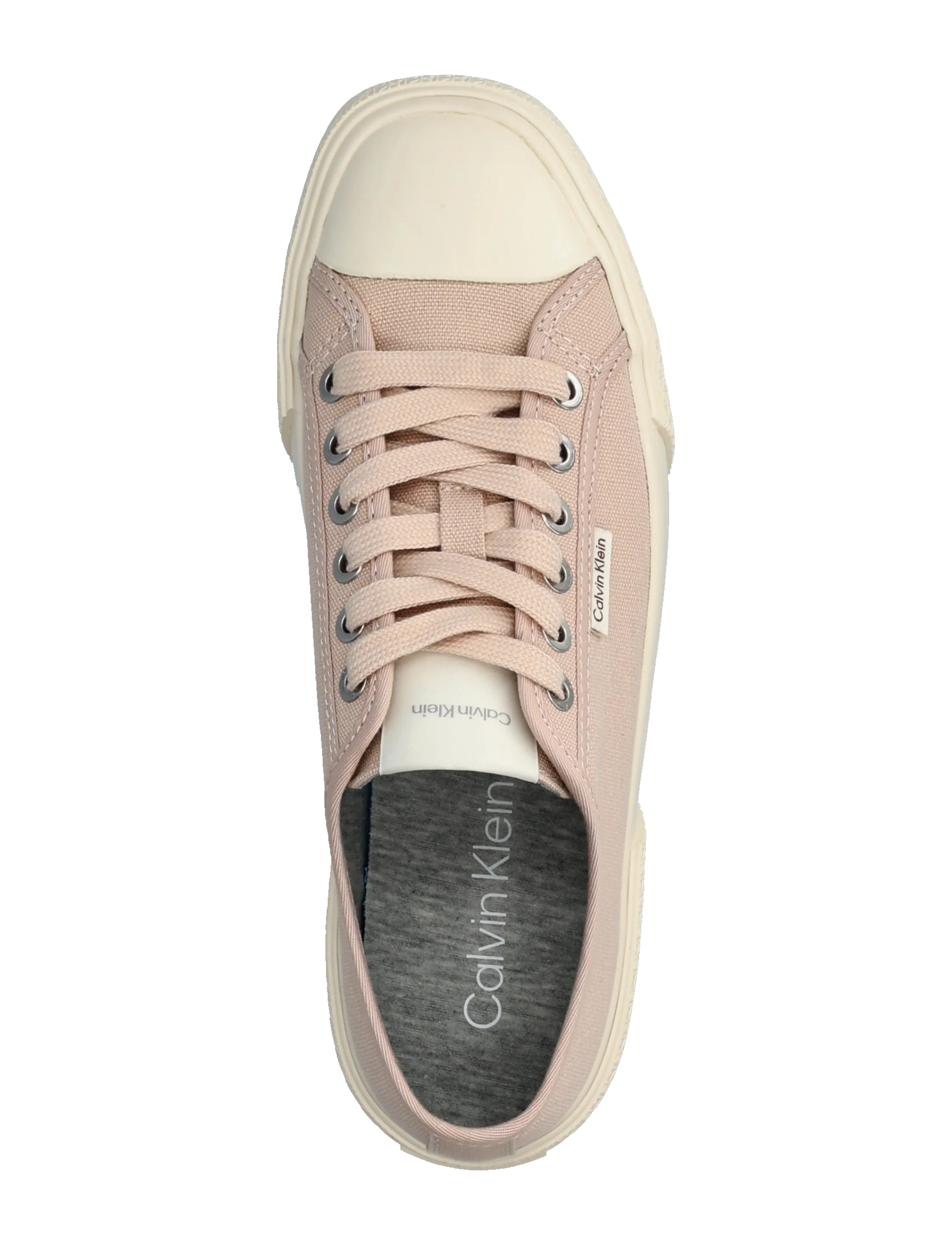 Calvin Klein - VULC LACE UP CANVAS - konfirmationstøj - whisper pink marshmallow - 3