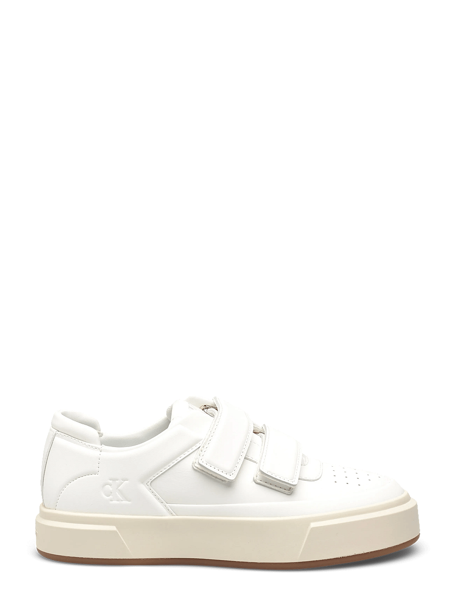 Calvin Klein - BASKET CUPS VELCRO LTH - konfirmationstøj - bright white marshmallow gum - 1