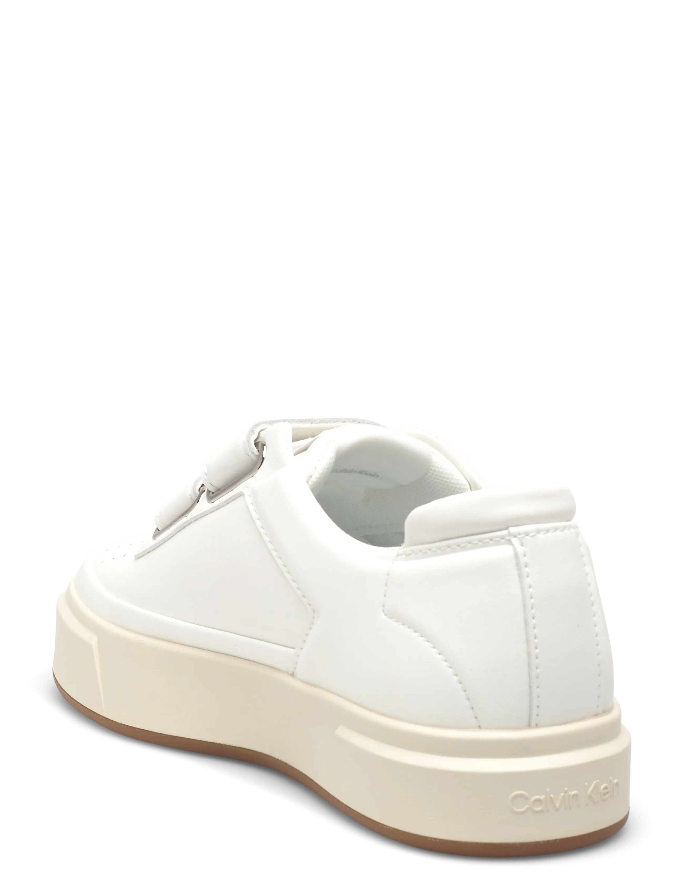 Calvin Klein - BASKET CUPS VELCRO LTH - konfirmationstøj - bright white marshmallow gum - 2