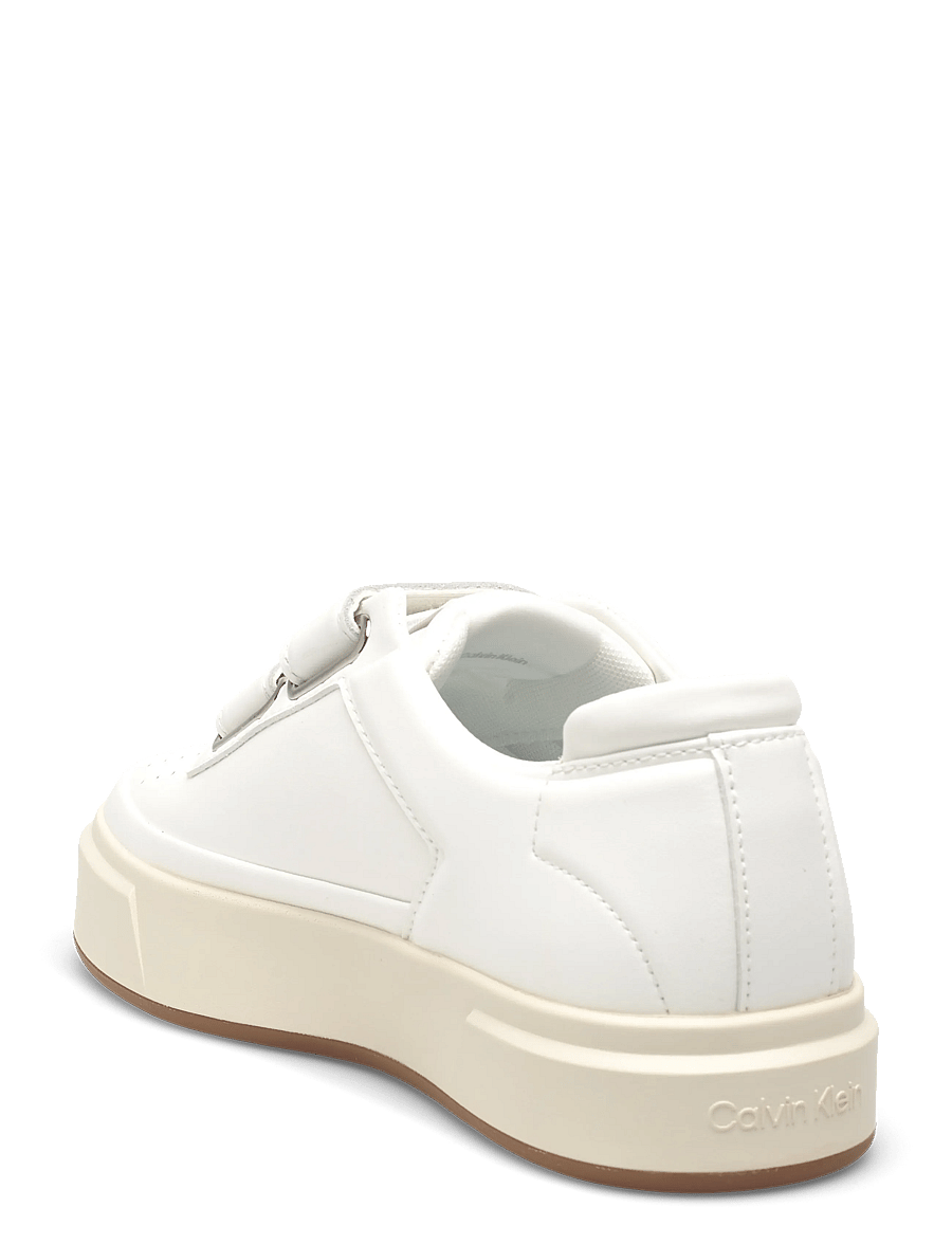 Calvin Klein - BASKET CUPS VELCRO LTH - konfirmationstøj - bright white marshmallow gum - 2