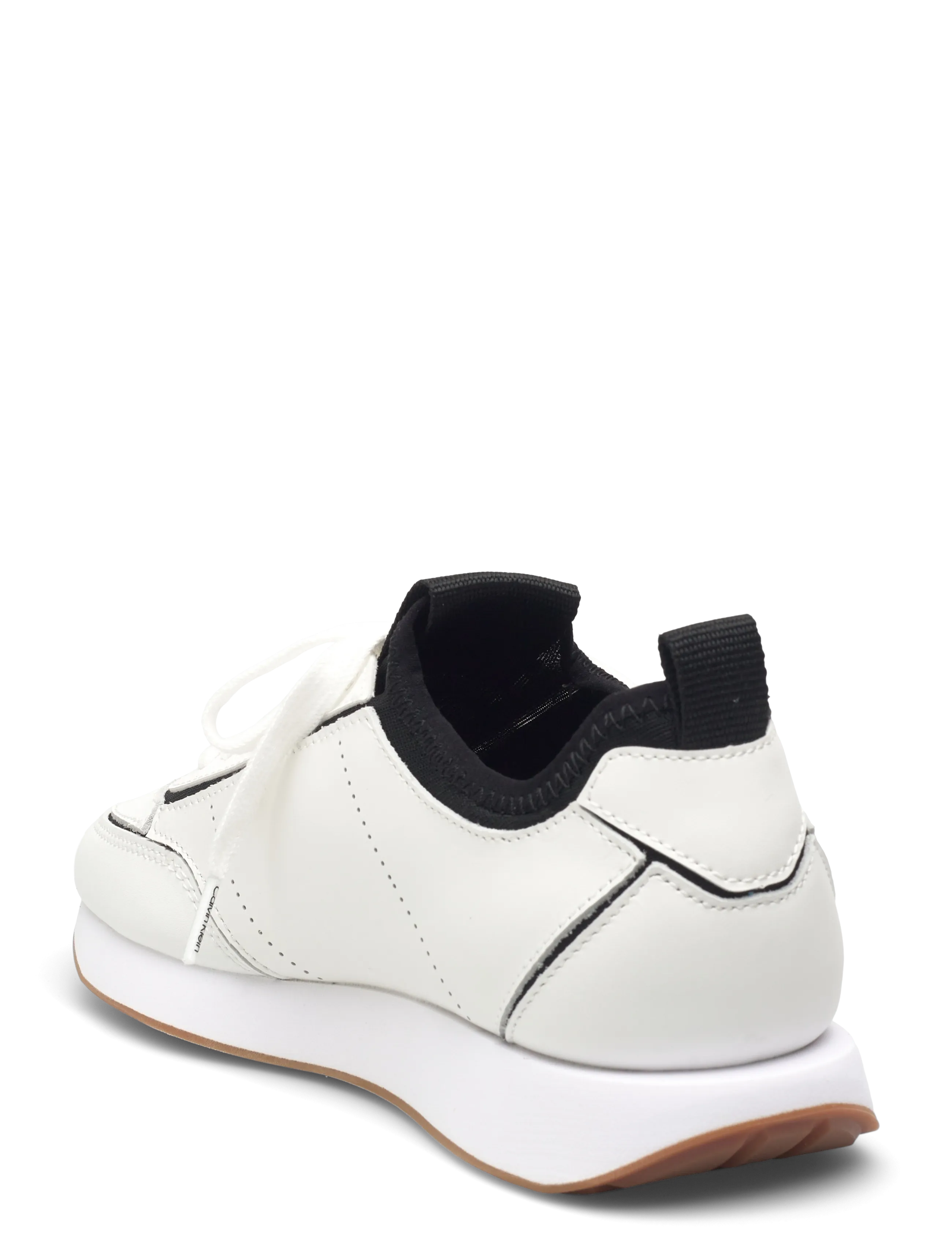 Calvin Klein - RETRO RUNNR SOCK PATCH LTH - confirmation - bright white black - 2