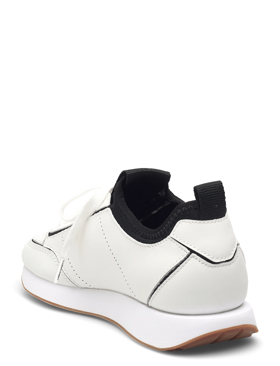 Calvin Klein - RETRO RUNNR SOCK PATCH LTH - konfirmation - bright white black - 2
