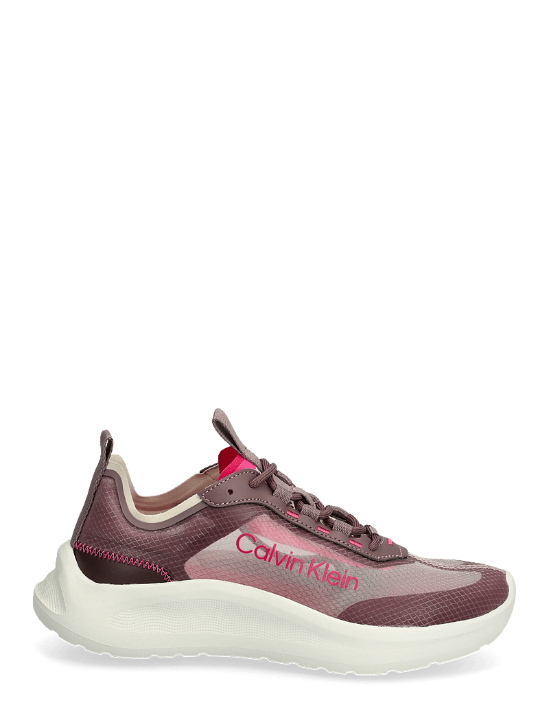 Calvin Klein - LIGHT EVA RUN LUP TRANSP RIPST - madala säärega tossud - stony beige bordeaux pink yarrow - 1