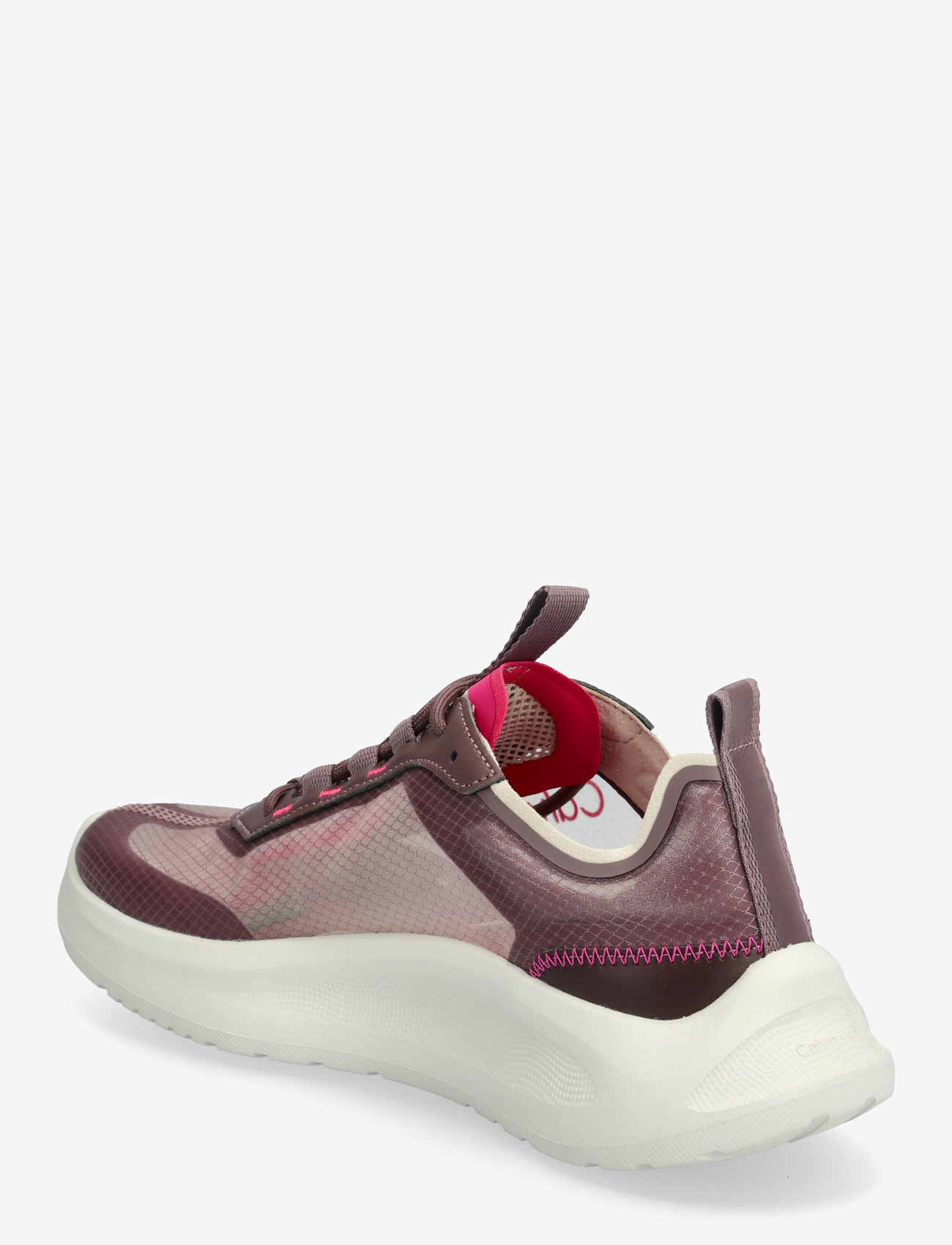 Calvin Klein - LIGHT EVA RUN LUP TRANSP RIPST - madala säärega tossud - stony beige bordeaux pink yarrow - 2