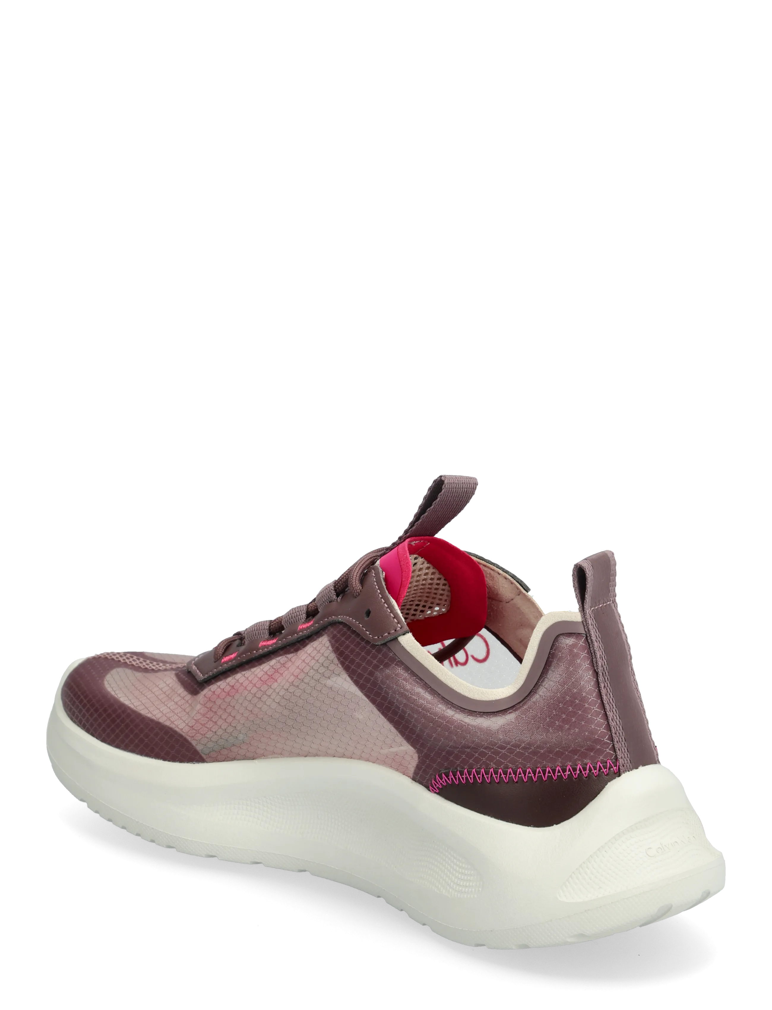 Calvin Klein - LIGHT EVA RUN LUP TRANSP RIPST - madala säärega tossud - stony beige bordeaux pink yarrow - 2
