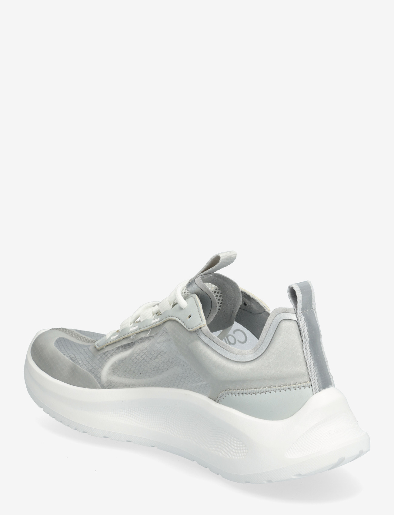 Calvin Klein - LIGHT EVA RUN LUP TRANSP RIPST - low top sneakers - bright white pearl grey silver - 2