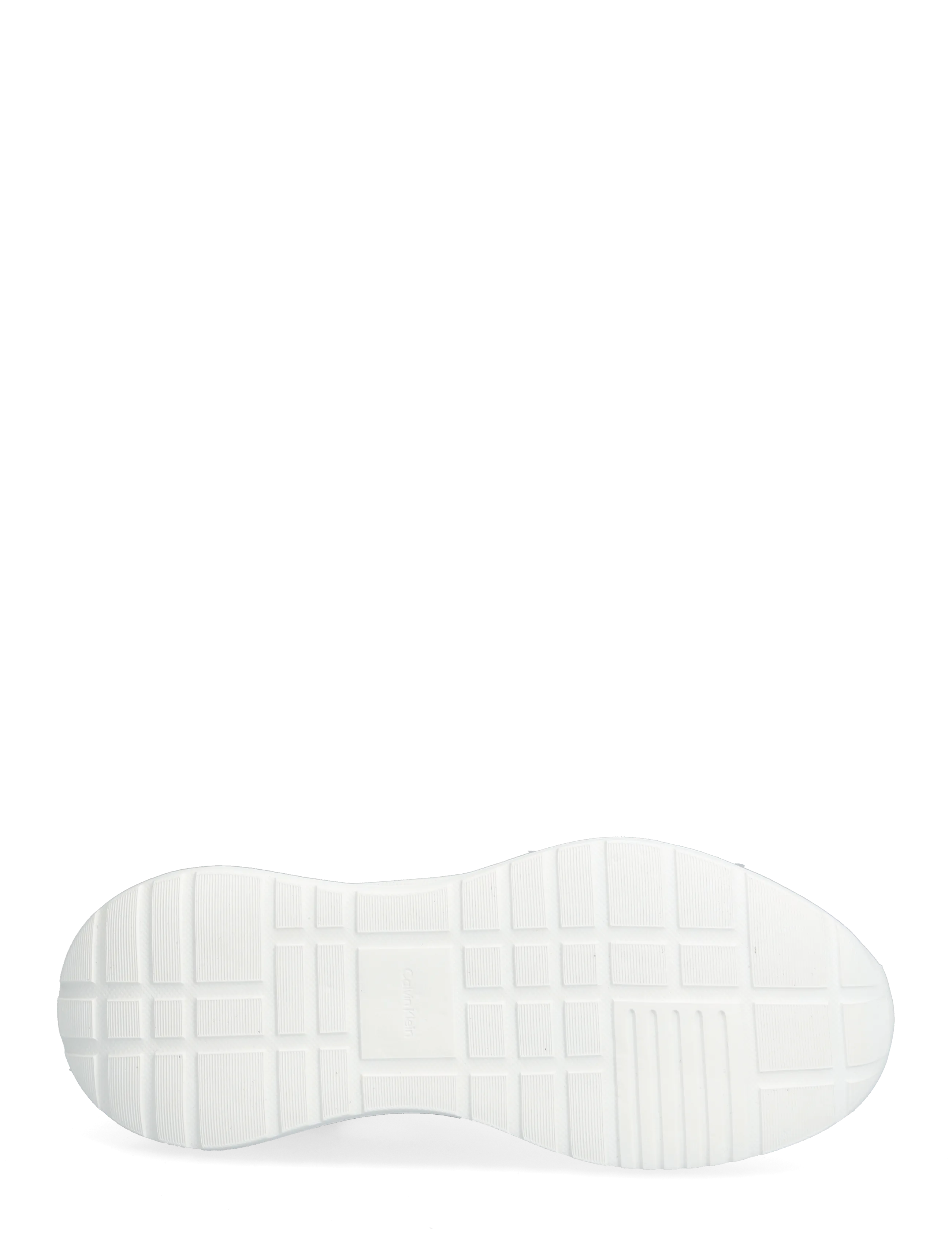 Calvin Klein - LIGHT EVA RUN LUP TRANSP RIPST - lave sneakers - bright white pearl grey silver - 4