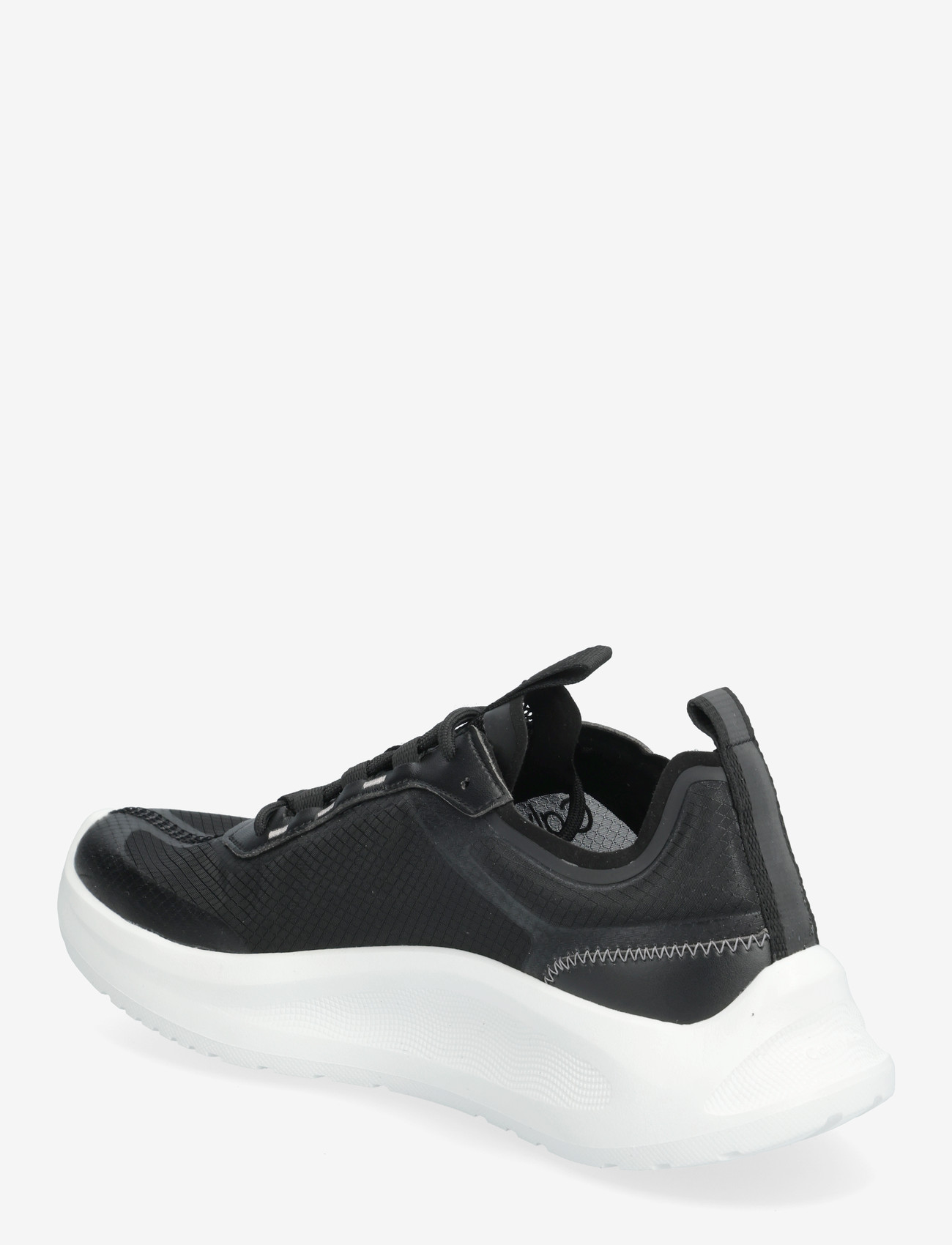 Calvin Klein - LIGHT EVA RUN LUP TRANSP RIPST - lave sneakers - black bright white - 2
