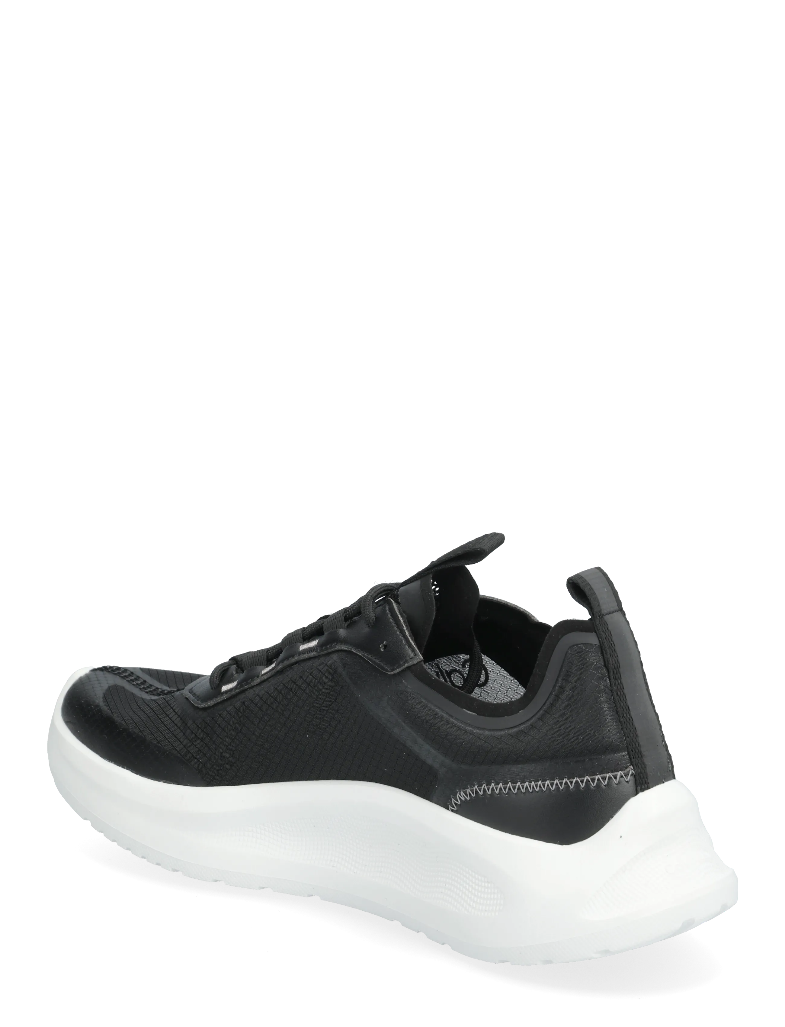 Calvin Klein - LIGHT EVA RUN LUP TRANSP RIPST - lave sneakers - black bright white - 2