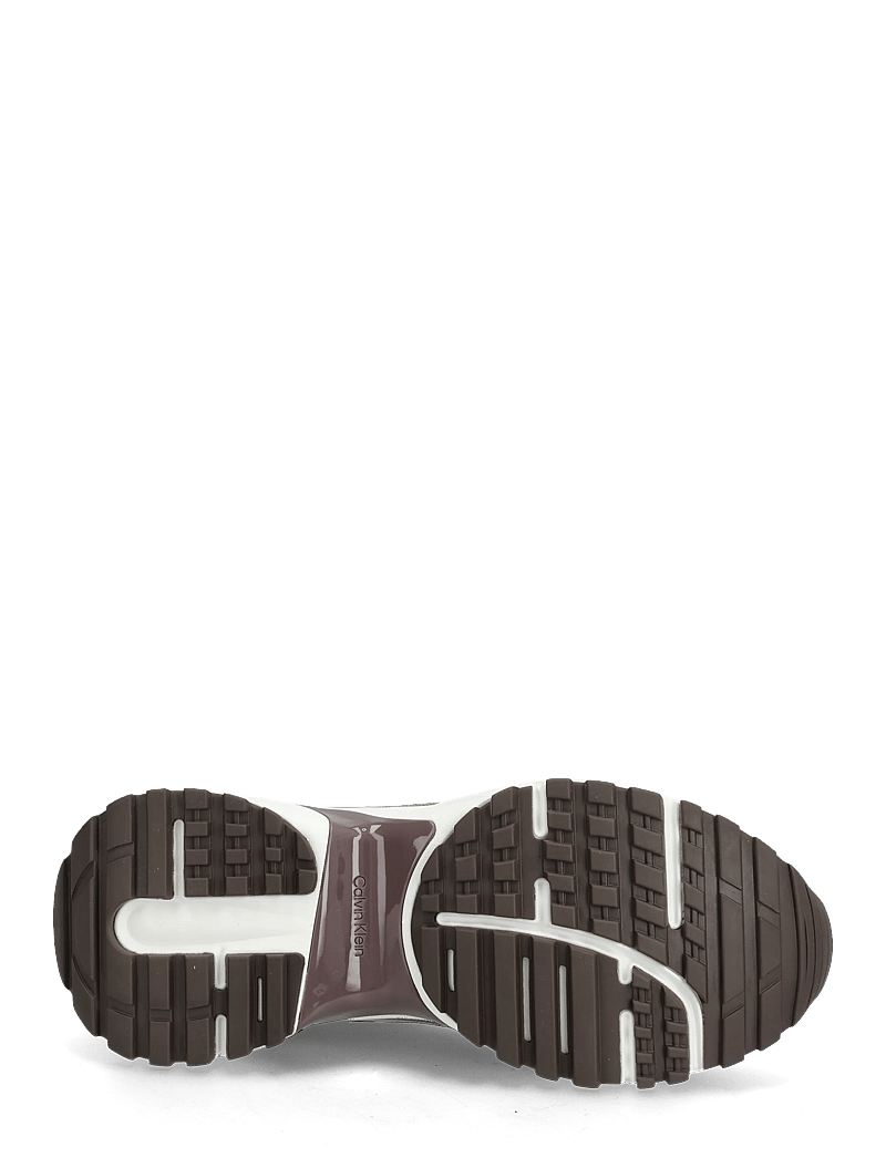 Calvin Klein - HIKE RUN CKSTRIPE MESH - chunky sneakers - rocky brown desert taupe peach - 4